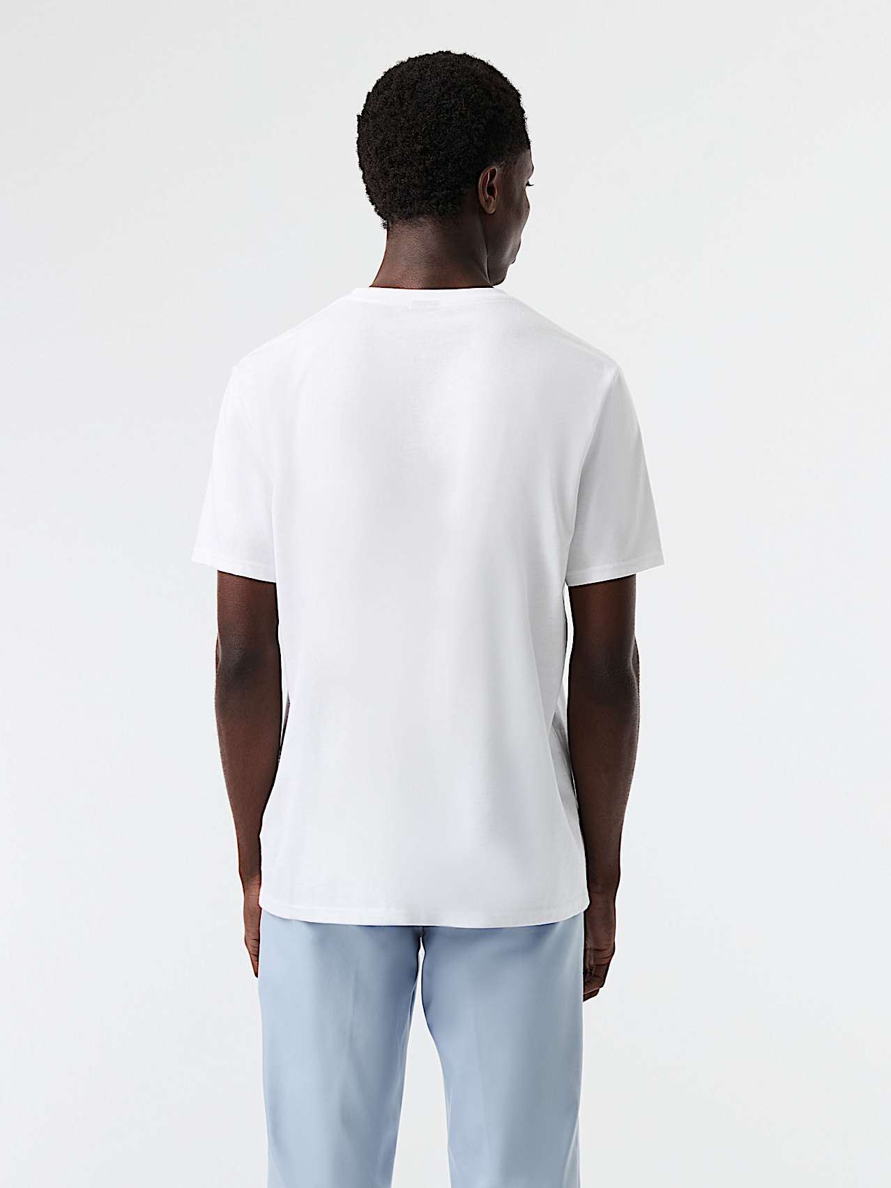 AlphaTauri | JUMMI V1.Y9.01 | T-shirt en coton biologique à logo in Blanc for Homme