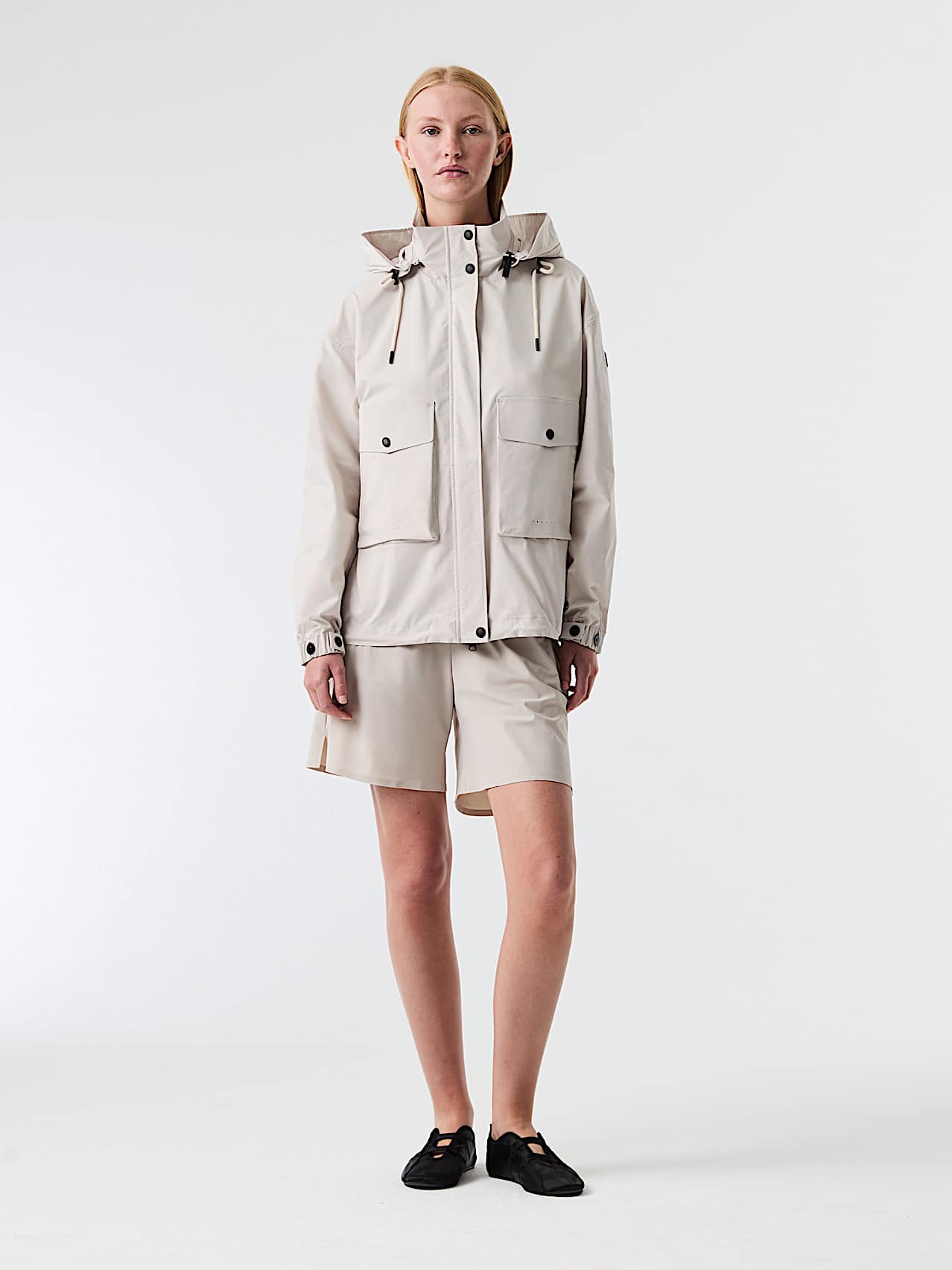 AlphaTauri | OVERA V1.Y9.01 | Wasserabweisend Feldjacke in Stone für Damen