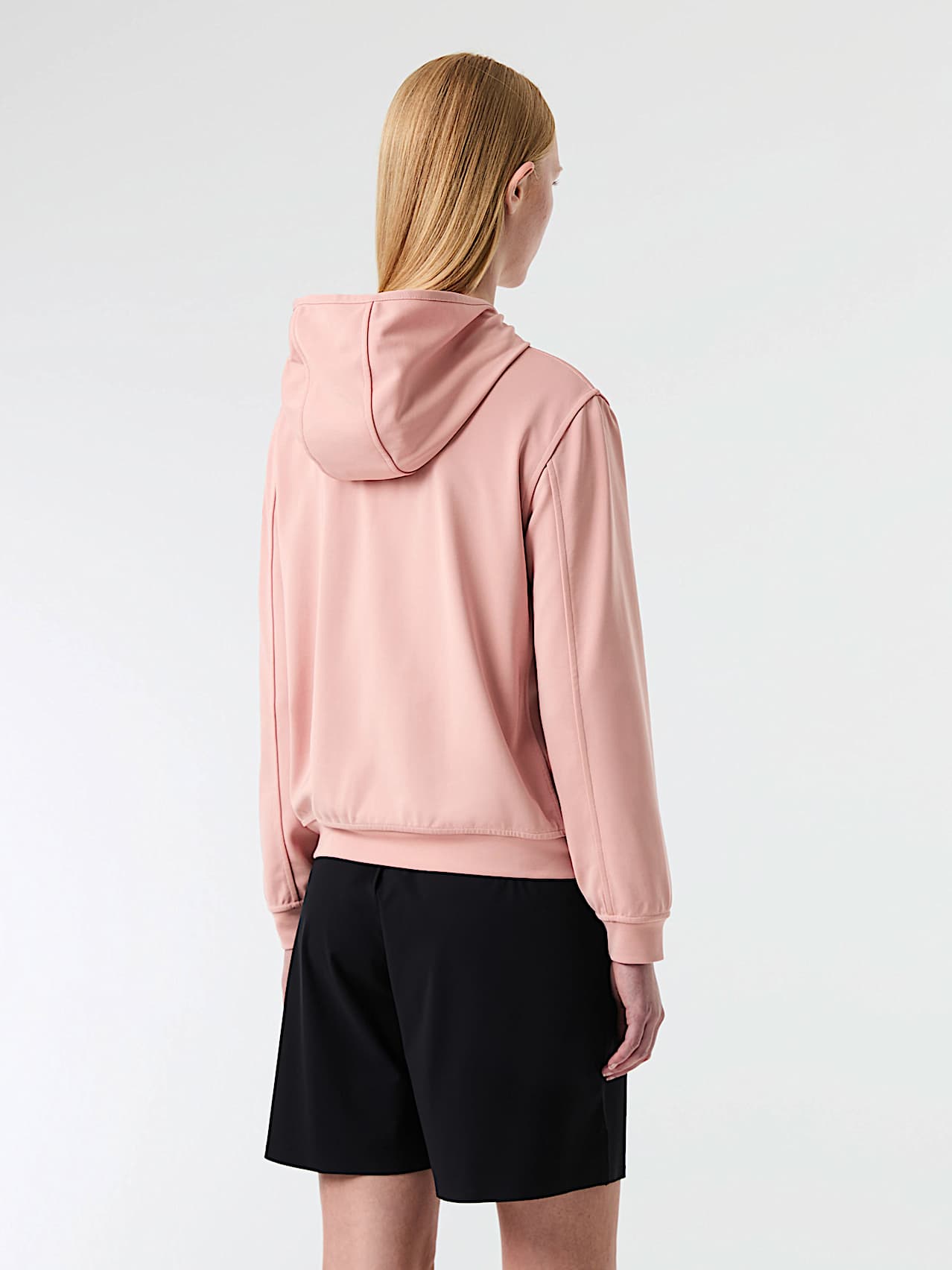 AlphaTauri | SVREO V1.Y9.01 | Sudadera con capucha y media cremallera in Misty Pink for Mujer