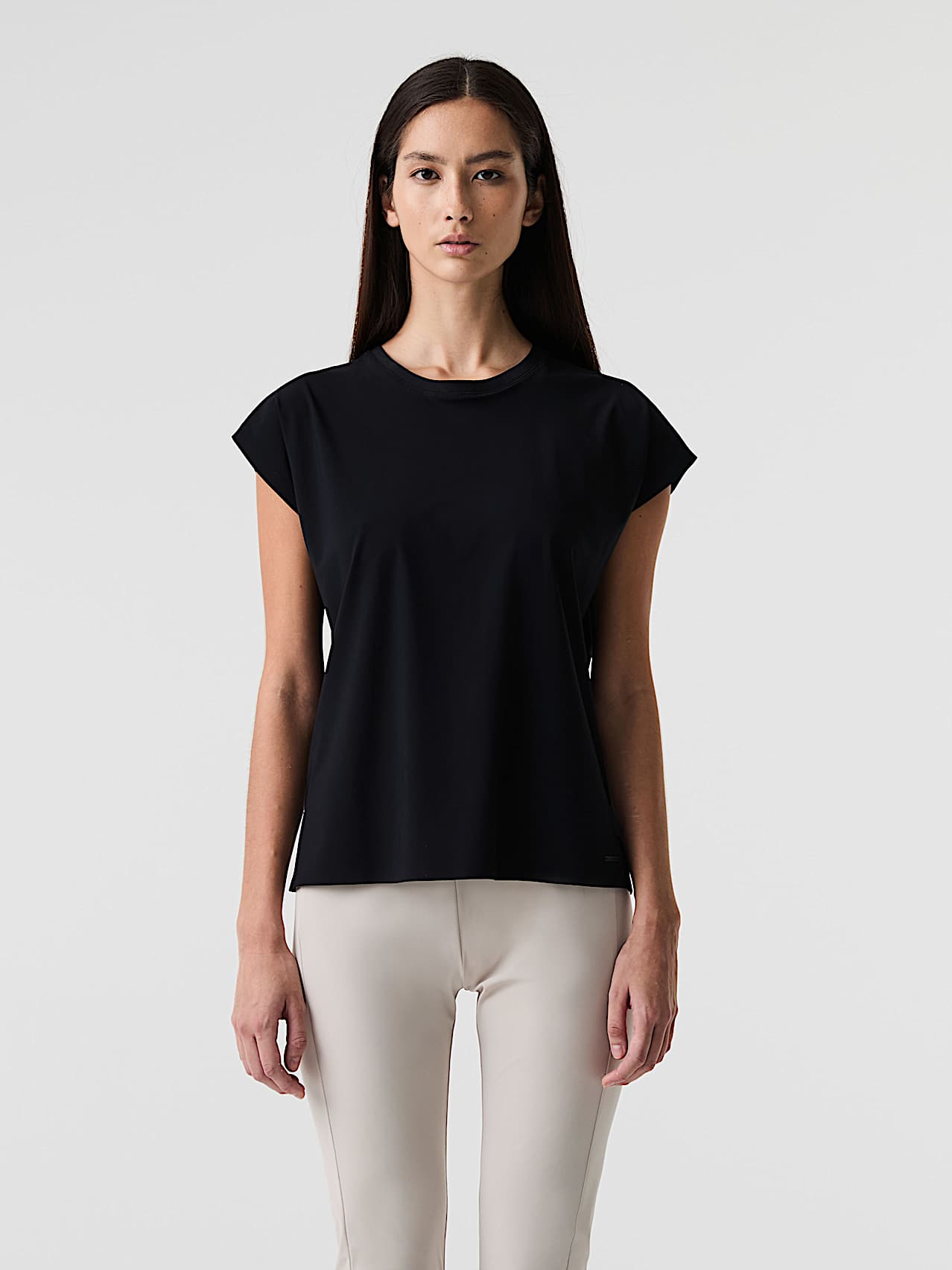 AlphaTauri | JEUWAL V2.Y9.01 | Haut en jersey Power Stretch in Noir for Femme