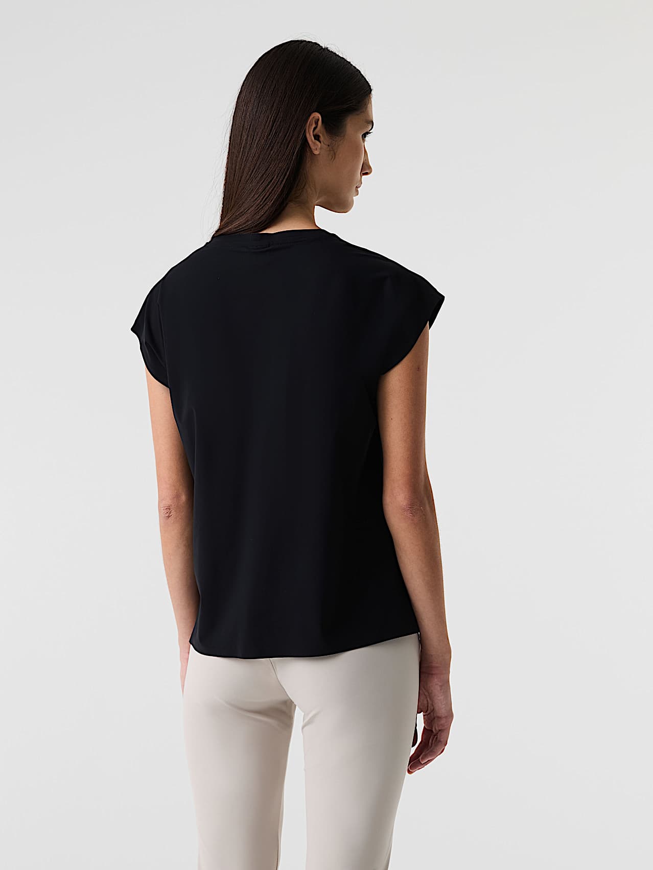 AlphaTauri | JEUWAL V2.Y9.01 | Haut en jersey Power Stretch in Noir for Femme