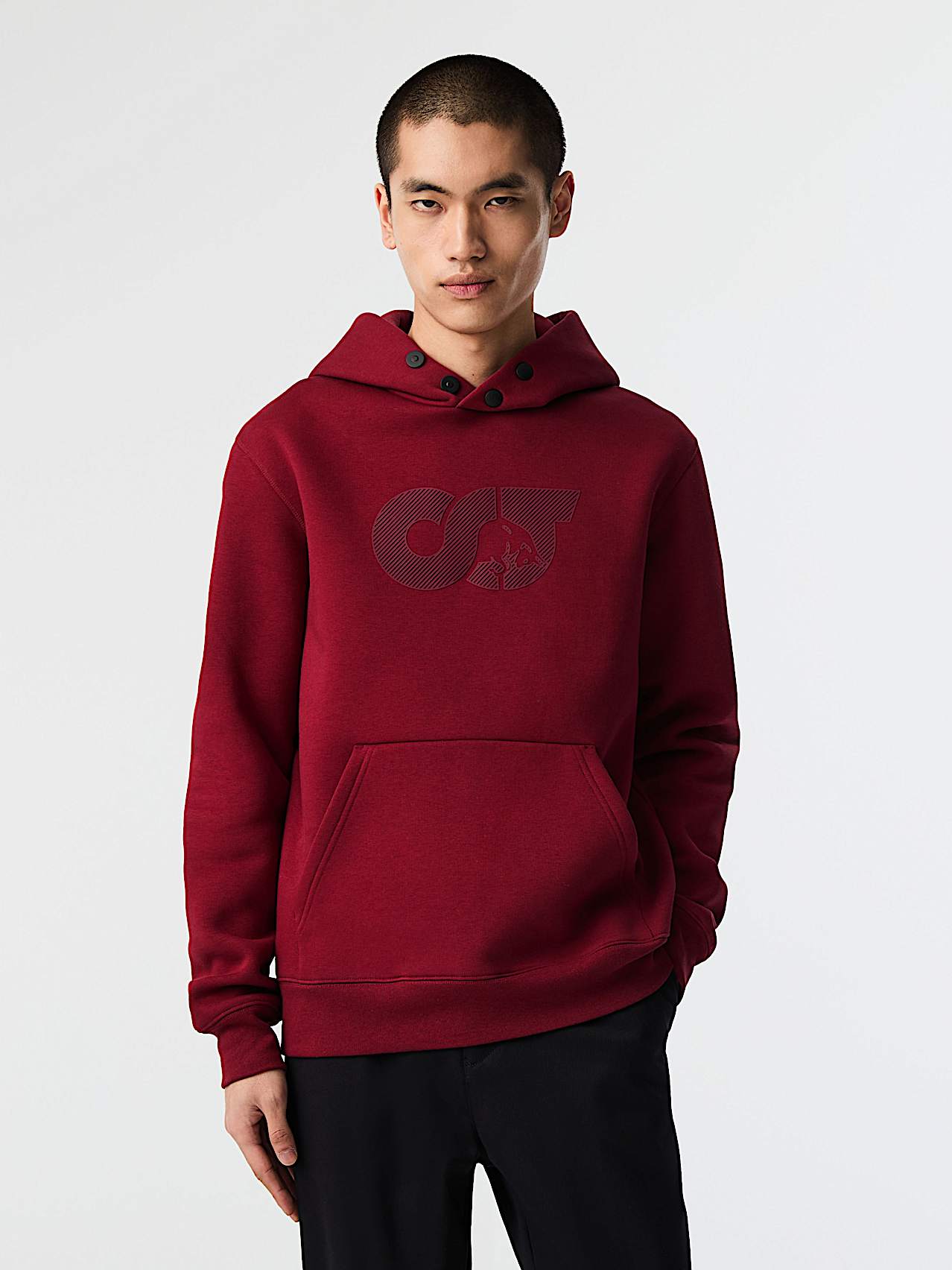 AlphaTauri | SHERO V2.Y8.02 | Felpa con logo esclusivo in Dark Berry for Uomo