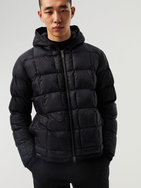 Men's cryos cotton blend down parka top