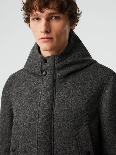 Bonded Wool Coat | ORATE V1.Y8.02 | Dark Grey | AlphaTauri Bonded Wool Coat | ORATE V1.Y8.02 | Dark Grey | AlphaTauri