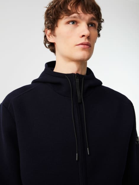 Chaquetas de punto impermeable FACOL V1.Y8.02 Azul Marino AlphaTauri