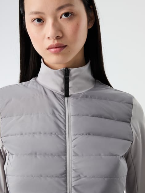 Grey jersey jacket best sale