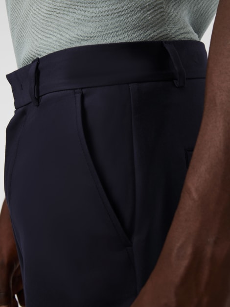 Tapered Pants with Pleats | PELAN V4.Y8.01 | Navy | AlphaTauri