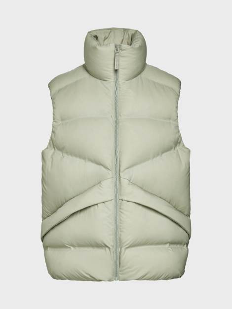 Men's Ultra Light Down Vest OLAVEN V1.Y10.02 Dark Sage - AlphaTauri