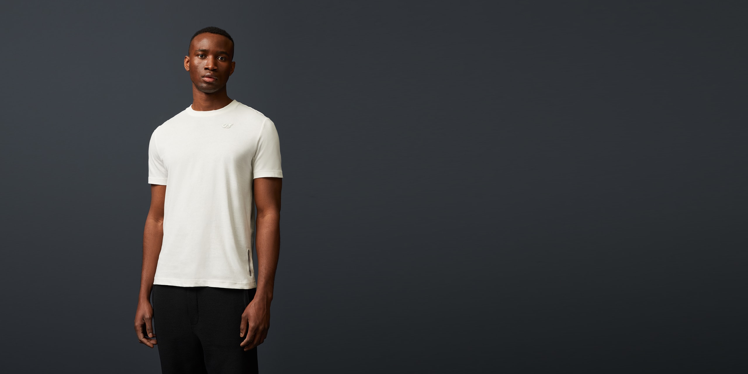 AlphaTauri | JOBO V1.Y6.01 | T-shirt en coton in Blanc Cassé for Homme AlphaTauri | JOBO V1.Y6.01 | T-shirt en coton in Blanc Cassé for Homme