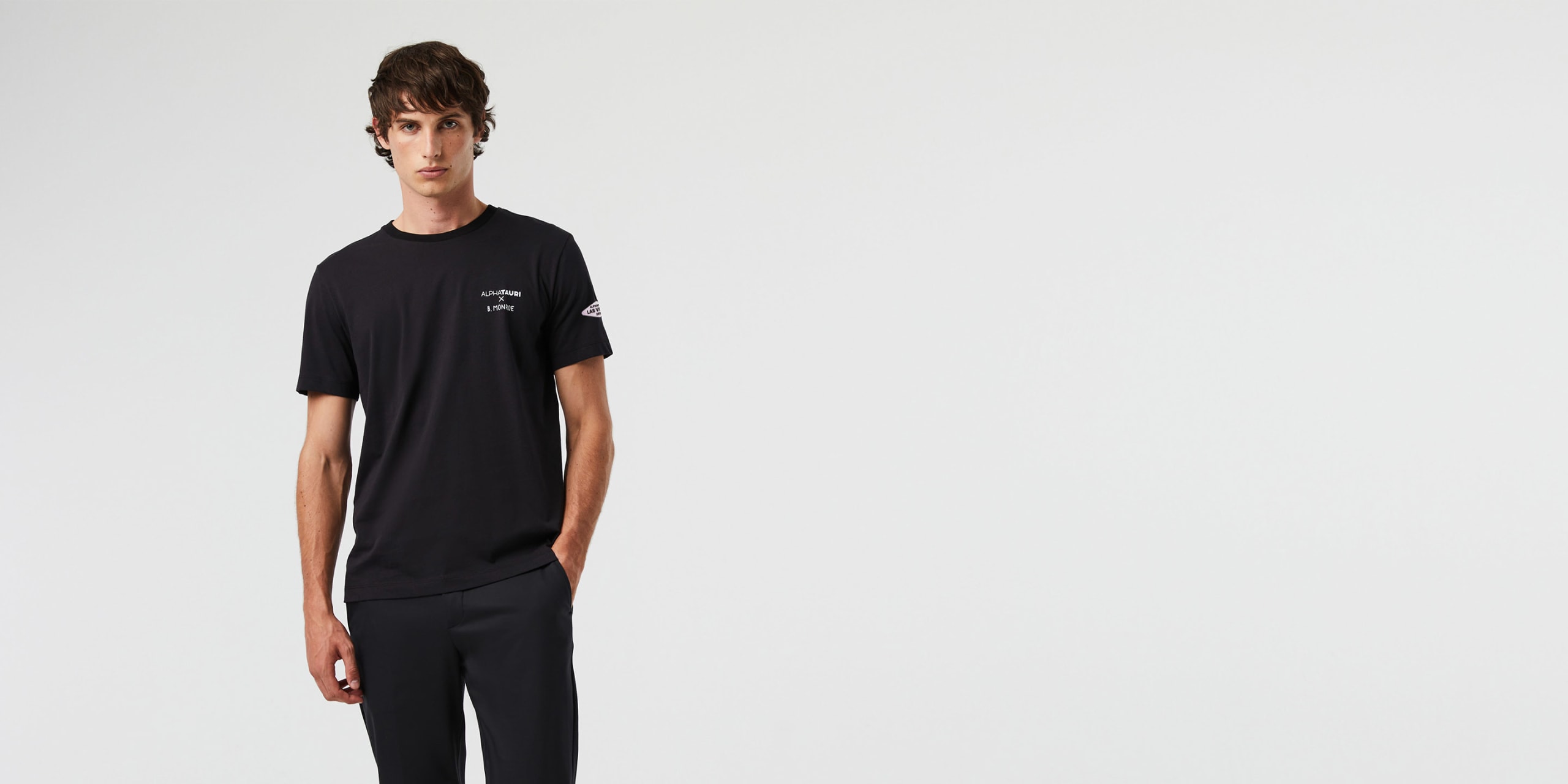 AlphaTauri | ATAxBM T-Shirt | Unisex Cotton T-Shirt in Black for Unisex AlphaTauri | ATAxBM T-Shirt | Unisex Cotton T-Shirt in Black for Unisex
