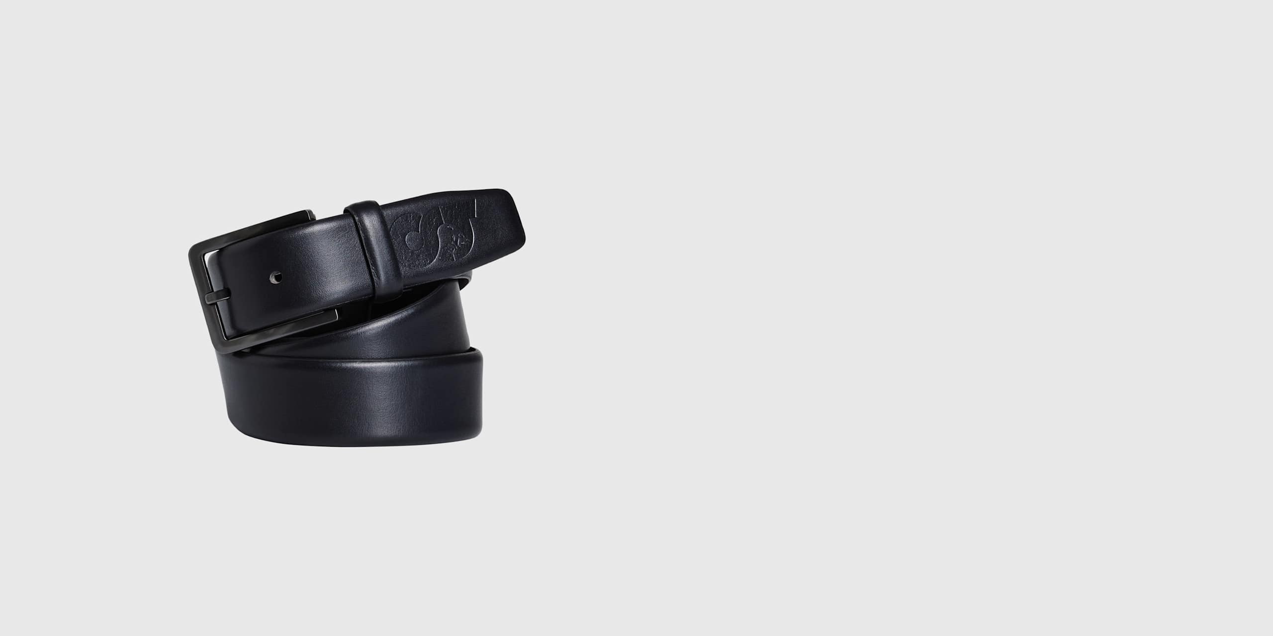 AlphaTauri | AGOS V3.Y8.02 | Ceinture en cuir in Noir for Unisexe AlphaTauri | AGOS V3.Y8.02 | Ceinture en cuir in Noir for Unisexe