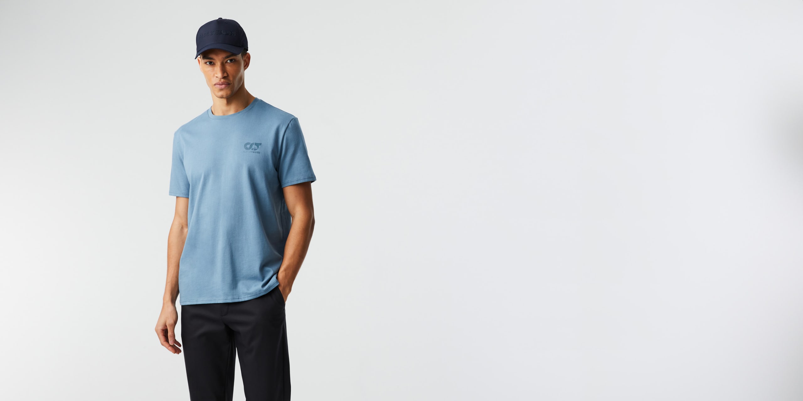 AlphaTauri | AVISI V4.Y8.02 | Cap with Signature Logo in Navy for Unisex