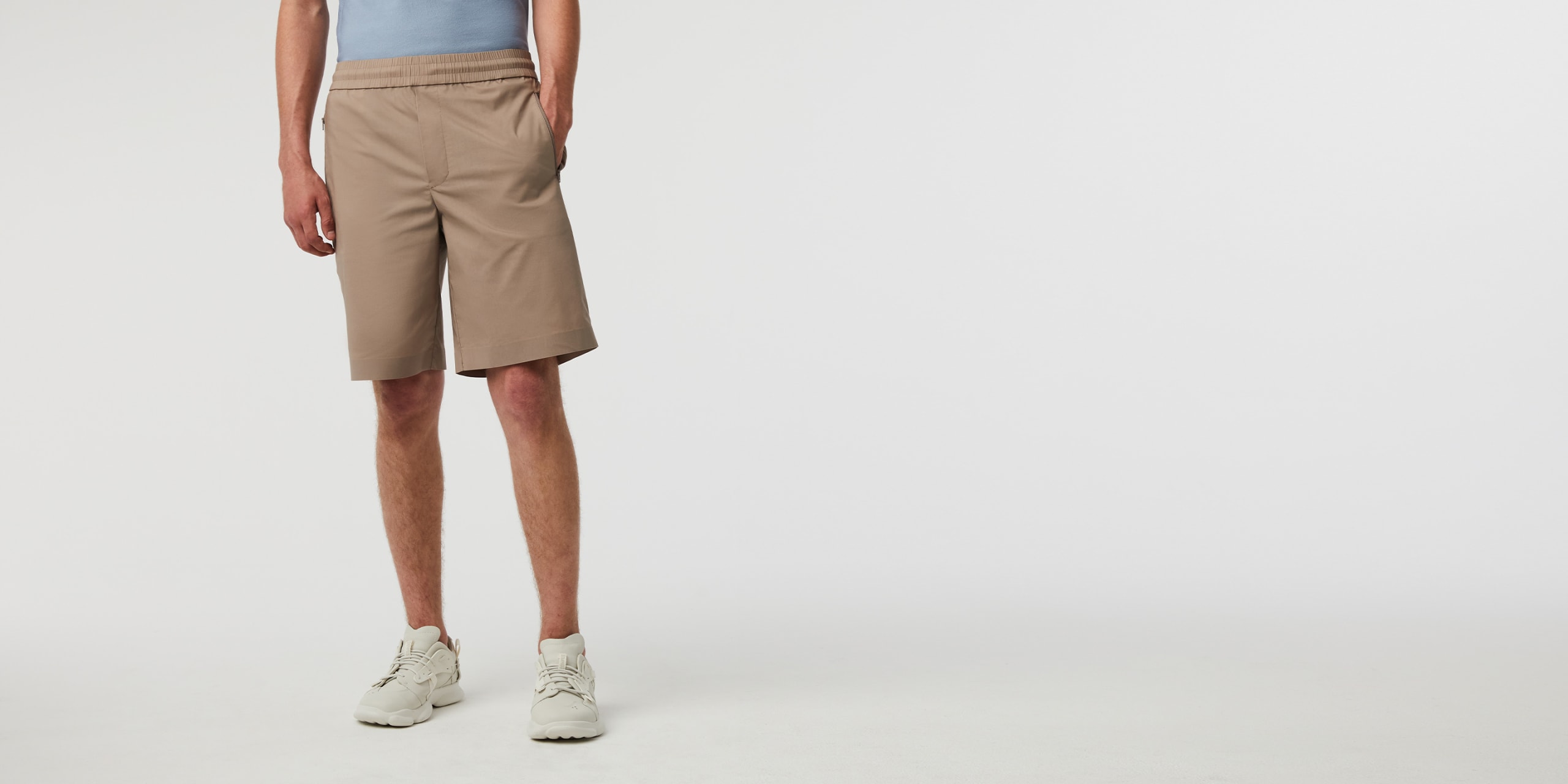 AlphaTauri | PHYBEA V1.Y8.01 | Pantaloncini idrorepellente in Tortora/Marrone for Uomo