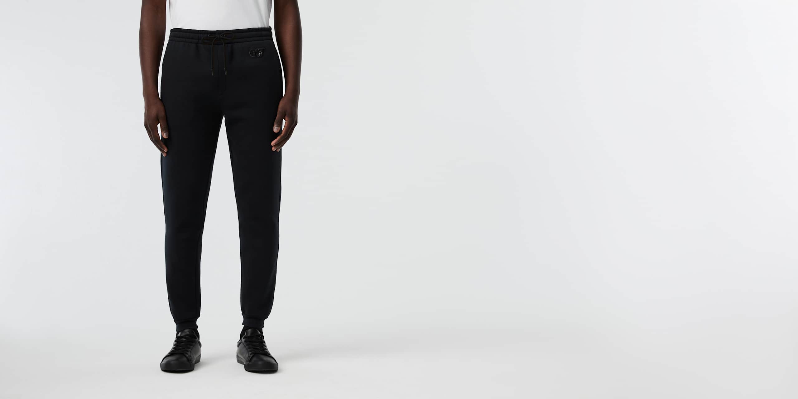 AlphaTauri | PHERO V2.Y8.02 | Signature Logo Sweatpants in Black for Men