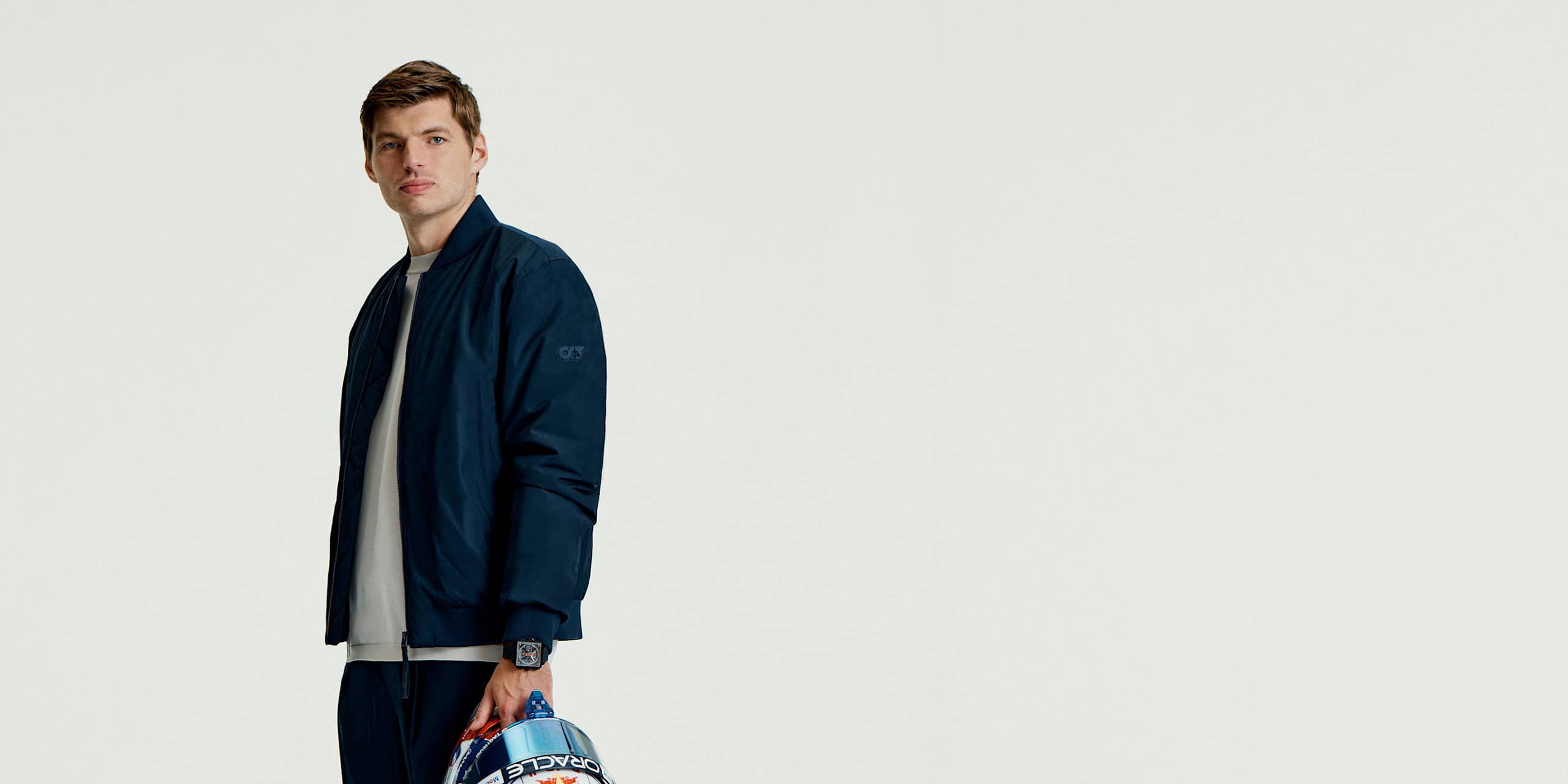 AlphaTauri | OUBLIS V1.Y10.02 | Blouson aviateur léger matelassé déperlant avec Primaloft® in Moments that Unite for Homme