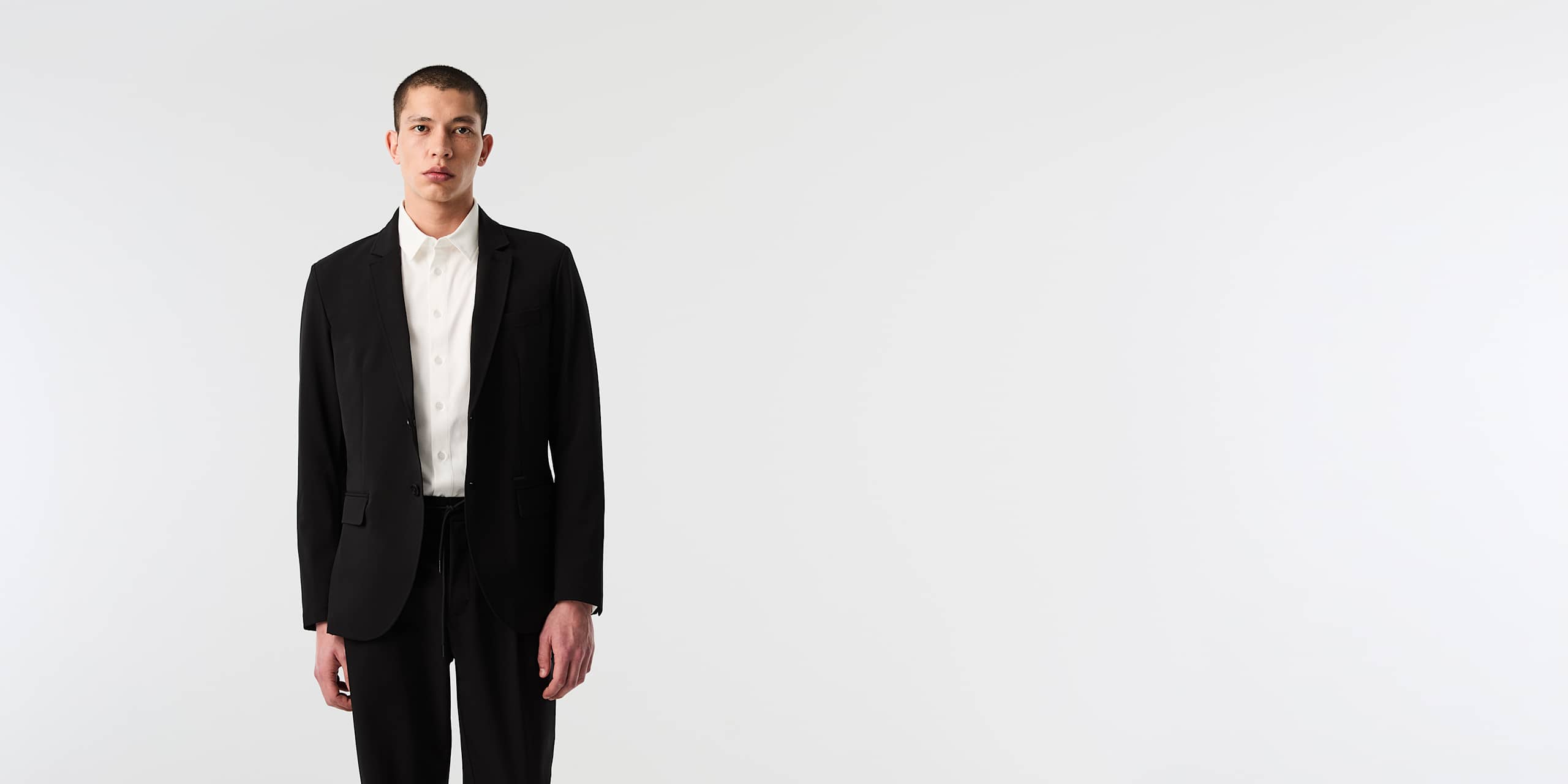 AlphaTauri | OSINA V3.Y10.02 | Performance Stretch Blazer in Schwarz für Herren