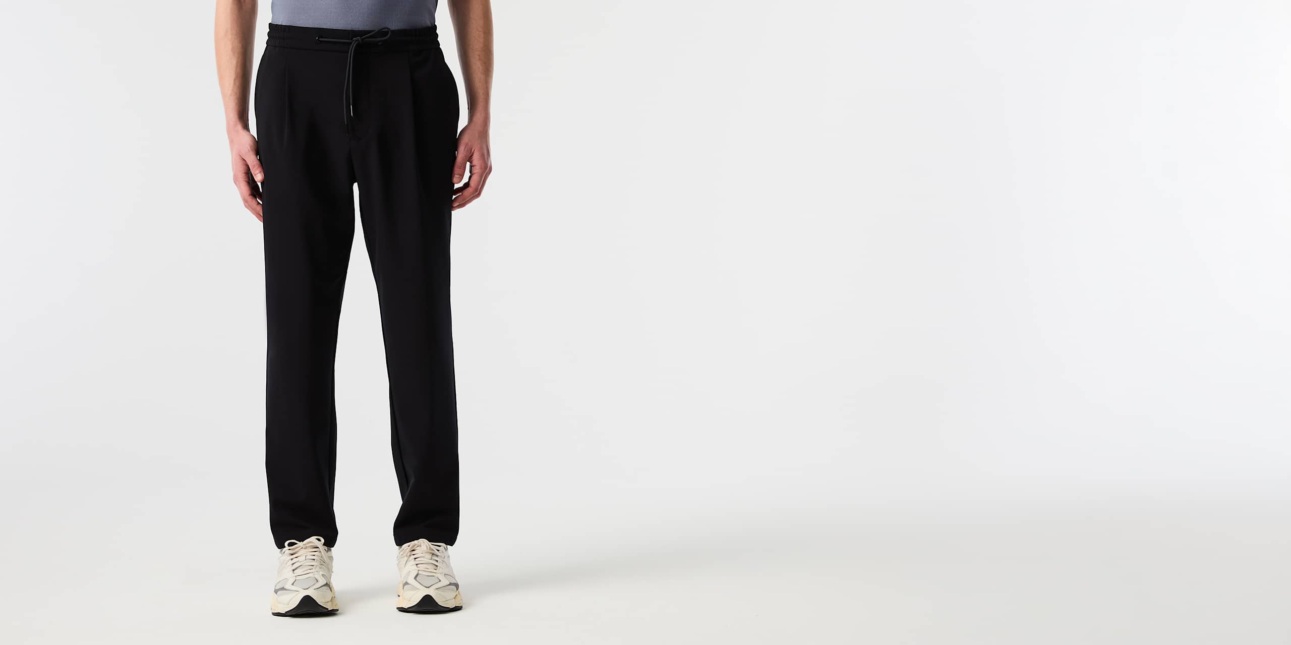 AlphaTauri | PAVRE V1.Y10.02 | Elegant Stretch Trousers in Dark Navy für Herren