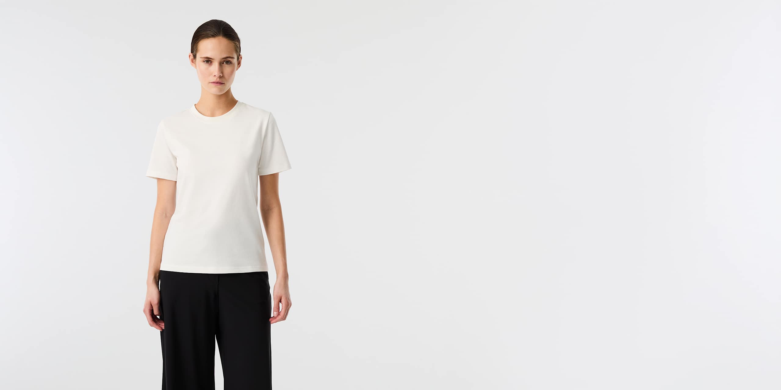 AlphaTauri | JOSTA V1.Y10.02 | Organic Cotton T-Shirt in White for Donna