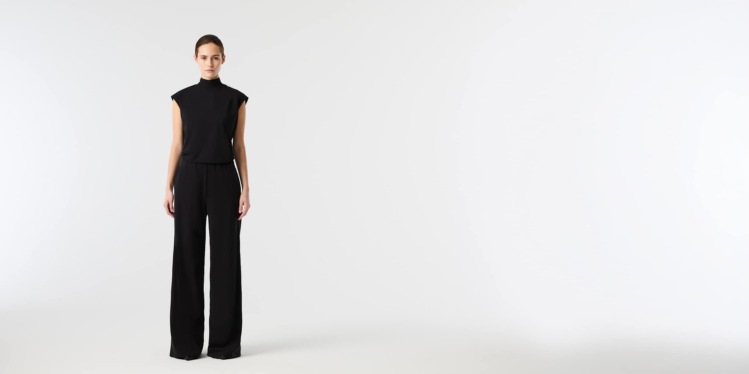 AlphaTauri | PUCCA V1.Y10.02 | Power Stretch Jersey Jumpsuit in Black for Donna
