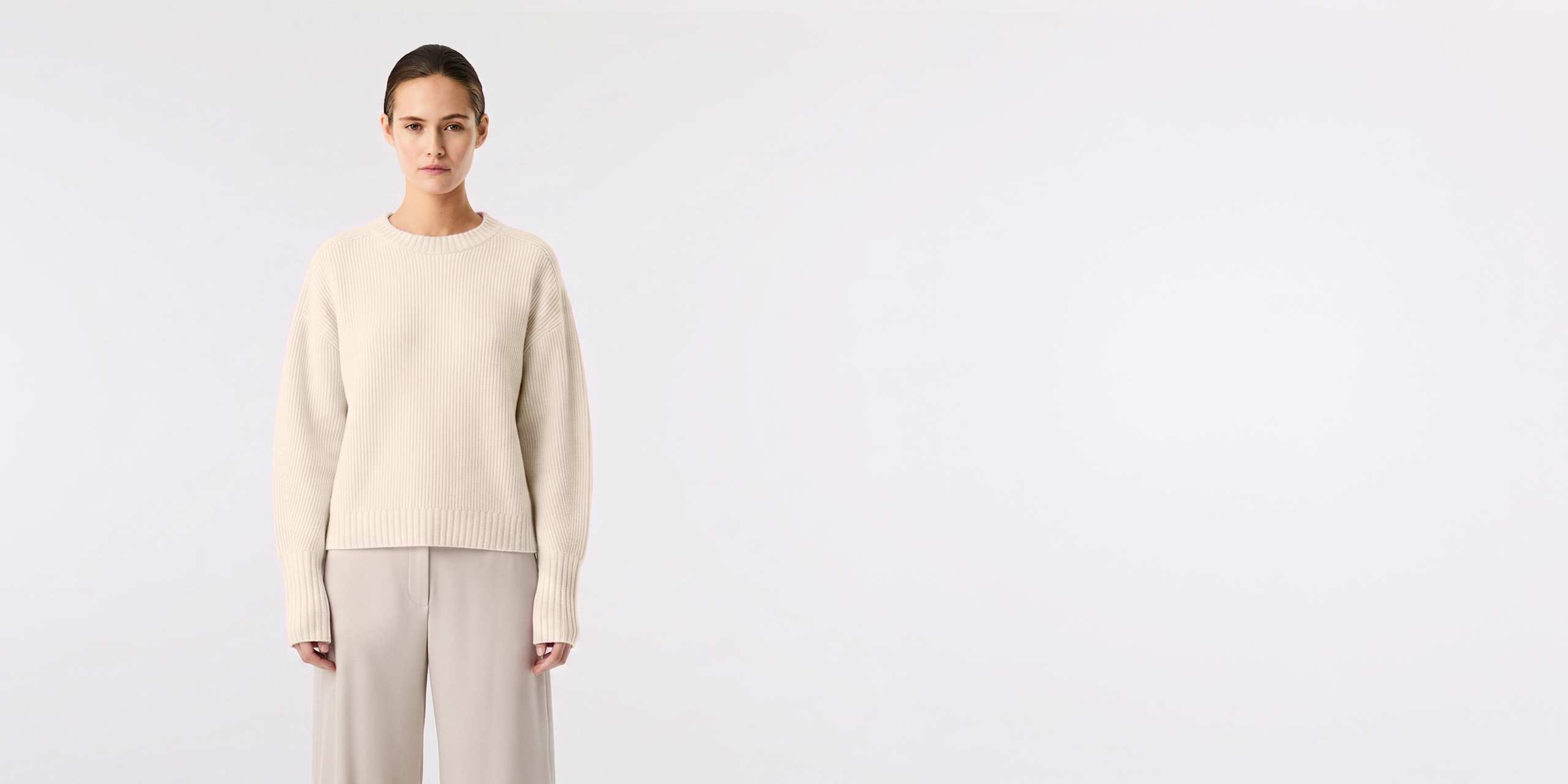 AlphaTauri | FENUA V1.Y10.02 | Jersey de lana de punto 3D in Warm Stone for Mujer