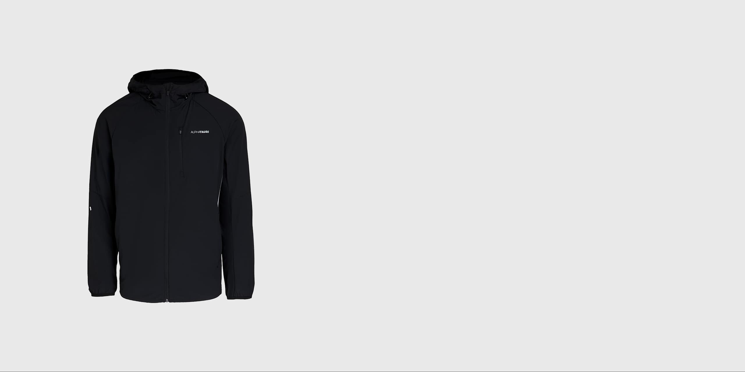 AlphaTauri | Fitness Jacket-M | Premium Active in Schwarz für Herren