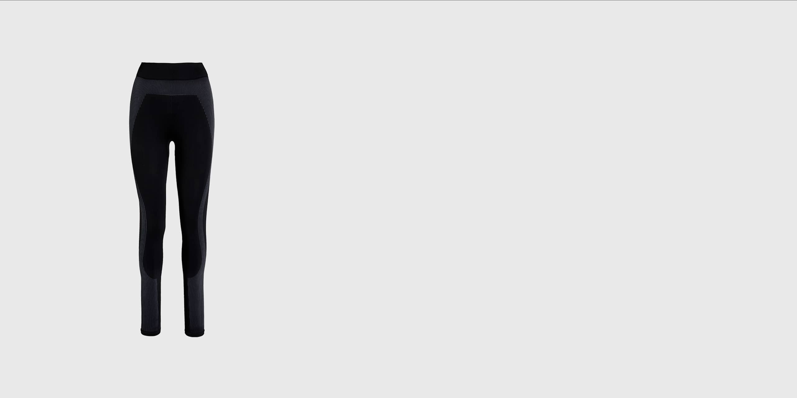 AlphaTauri | Technical Knit Fitness Leggings | Active Premium in Black for Mujer
