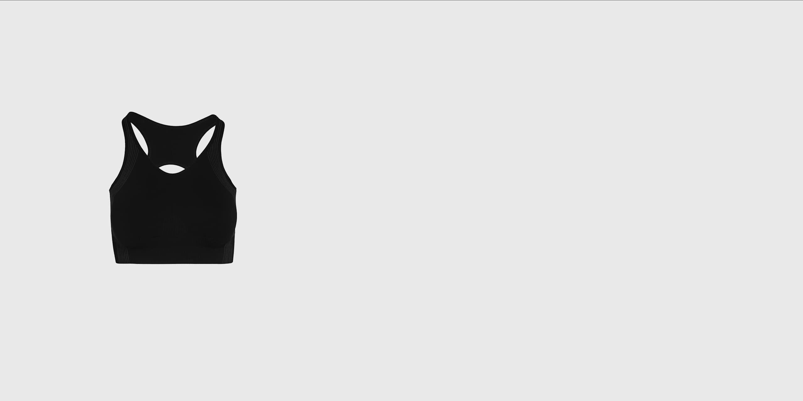 AlphaTauri | Soutien-gorge de sport en maille technique | Premium Active in Black for Femme