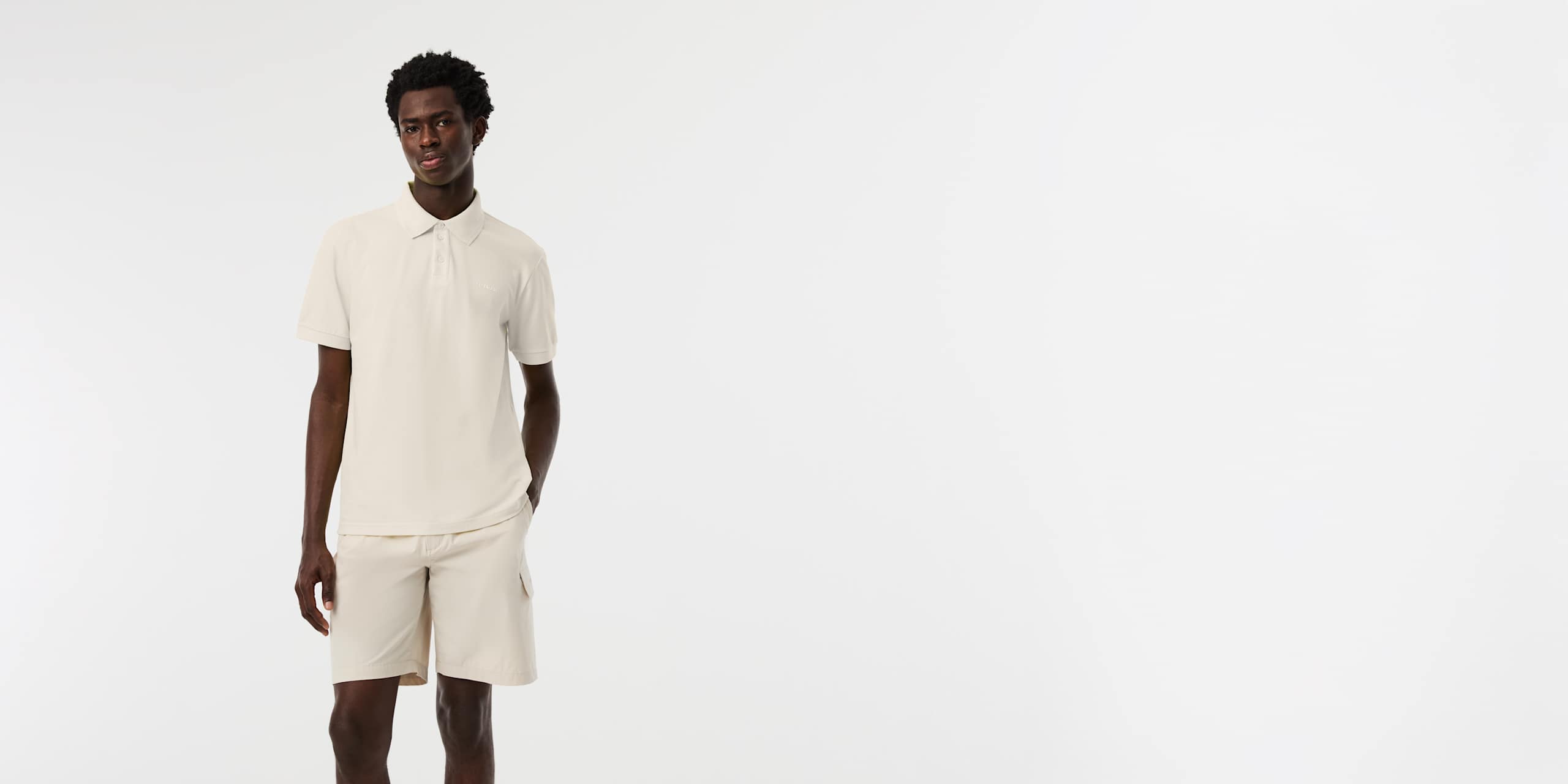 AlphaTauri | JEMMO V1.Y10.01 | Polo in cotone biologico in Stone for Uomo
