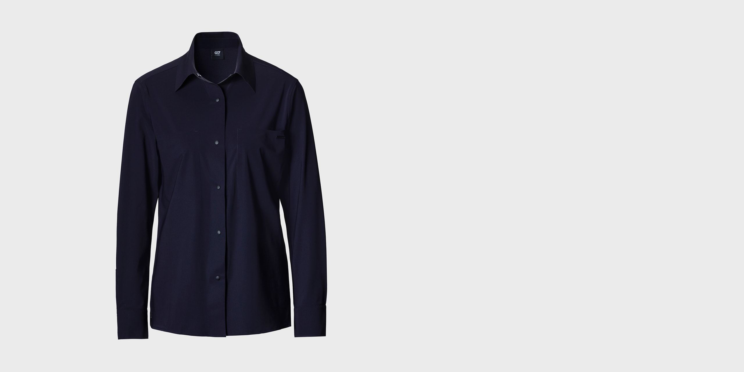 AlphaTauri | JEUWO V2.Y8.02 | Power Stretch Jersey Shirt in Navy for Women