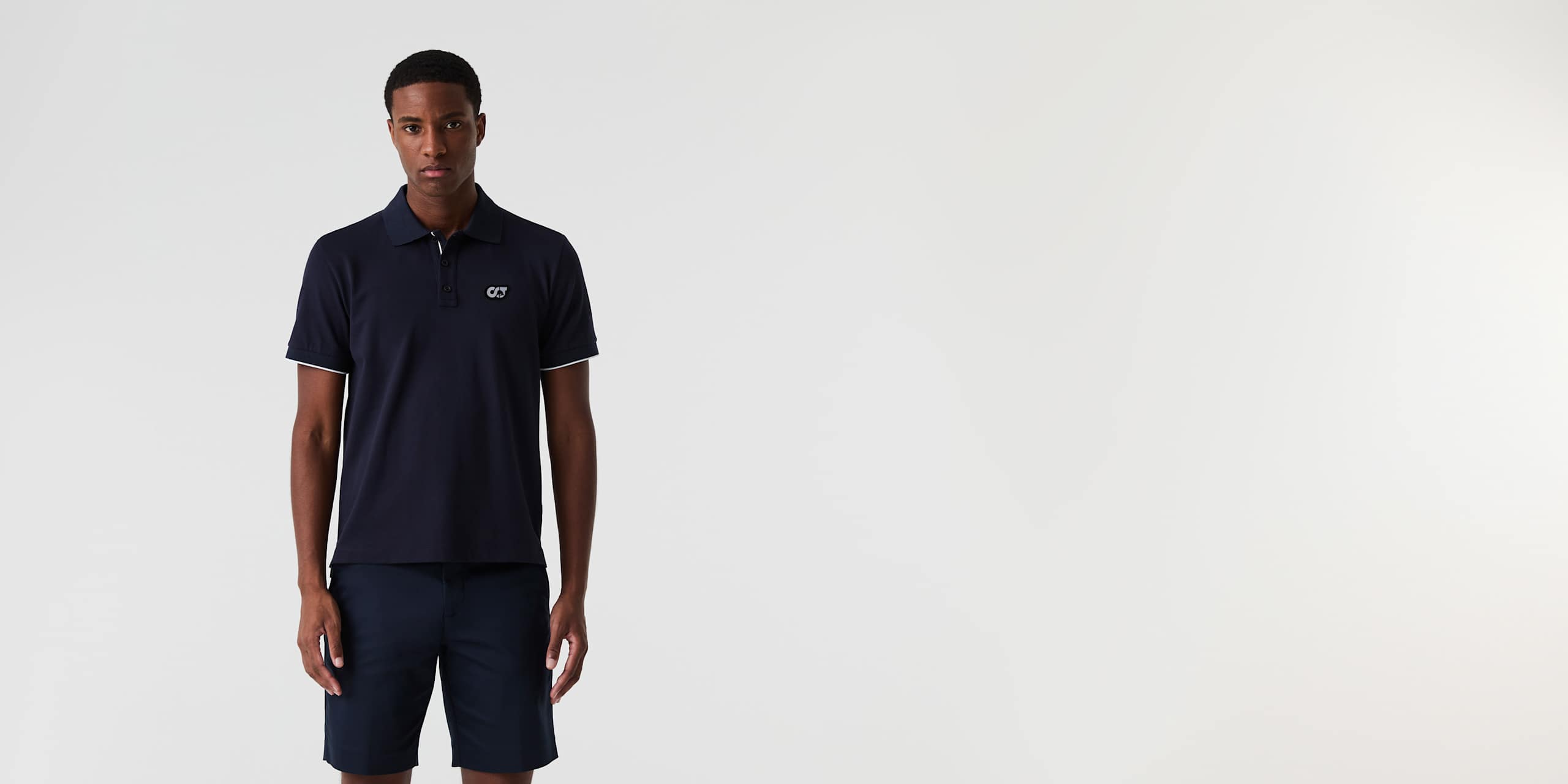 AlphaTauri | JUNX V2.Y9.01 | Piqué-Poloshirt in Navy für Herren AlphaTauri | JUNX V2.Y9.01 | Piqué-Poloshirt in Navy für Herren