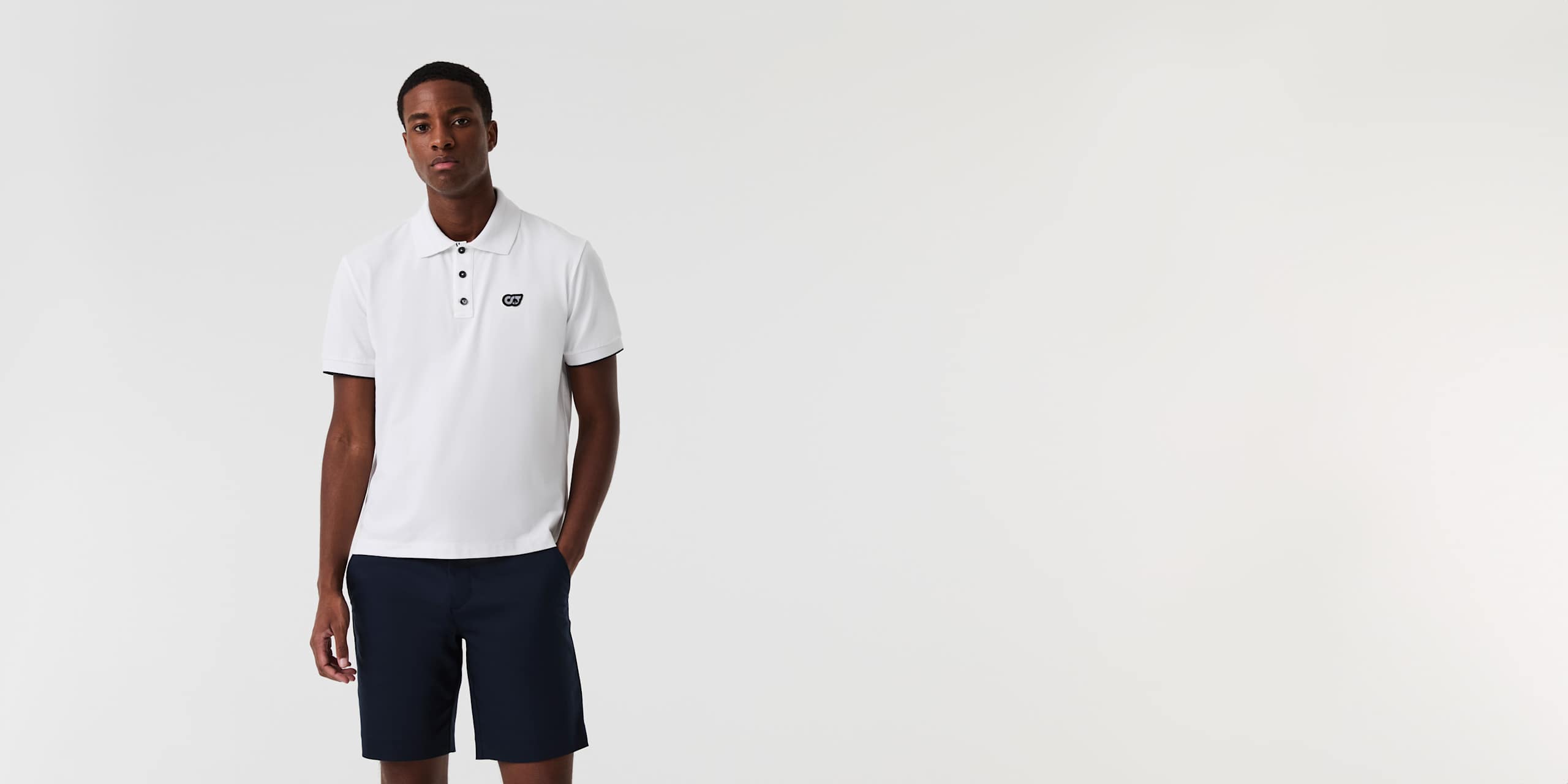 AlphaTauri | JUNX V2.Y9.01 | Piqué-Poloshirt in Weiß für Herren AlphaTauri | JUNX V2.Y9.01 | Piqué-Poloshirt in Weiß für Herren