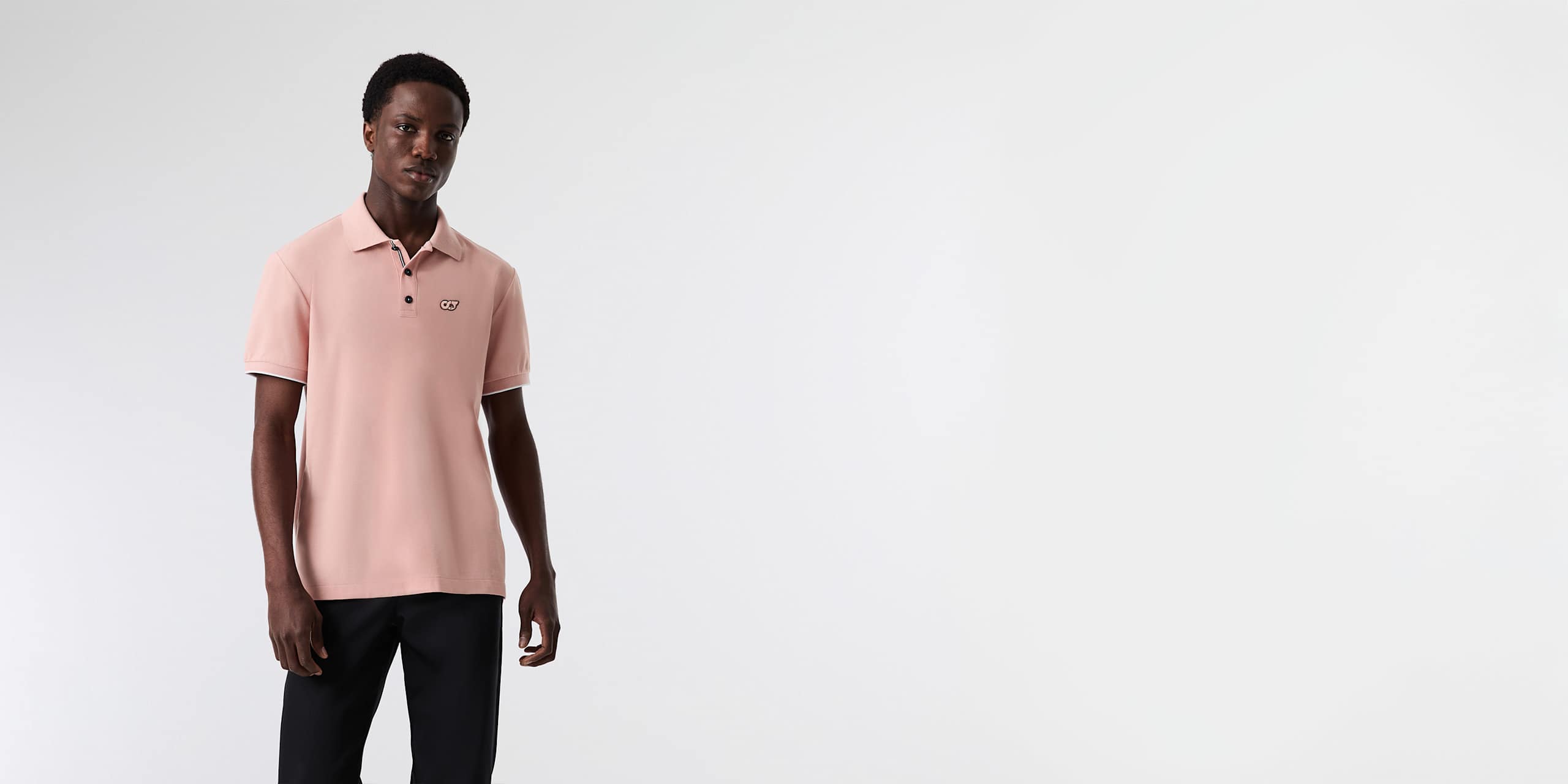 AlphaTauri | JUNX V2.Y9.01 | Piqué-Poloshirt in Misty Pink für Herren AlphaTauri | JUNX V2.Y9.01 | Piqué-Poloshirt in Misty Pink für Herren