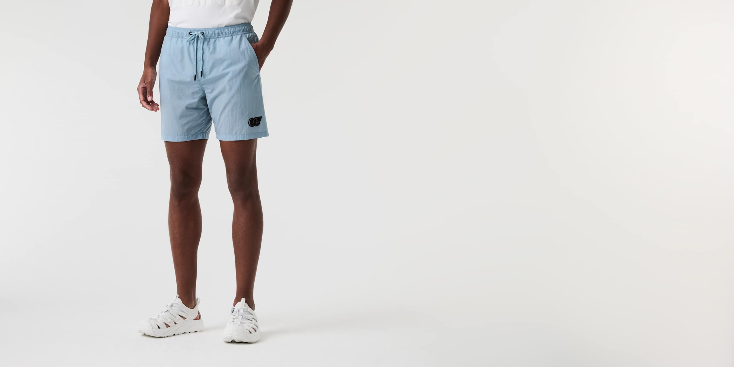 AlphaTauri | PETAL V1.Y9.01 | Short de bain léger in Fog Blue for Homme AlphaTauri | PETAL V1.Y9.01 | Short de bain léger in Fog Blue for Homme