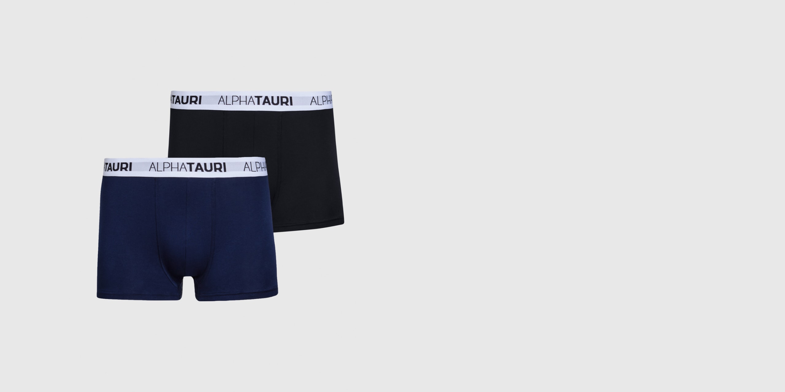 AlphaTauri | ATOXO V3.Y7.02 | Zweierpack Boxershorts in Schwarz / Navy für Unisex