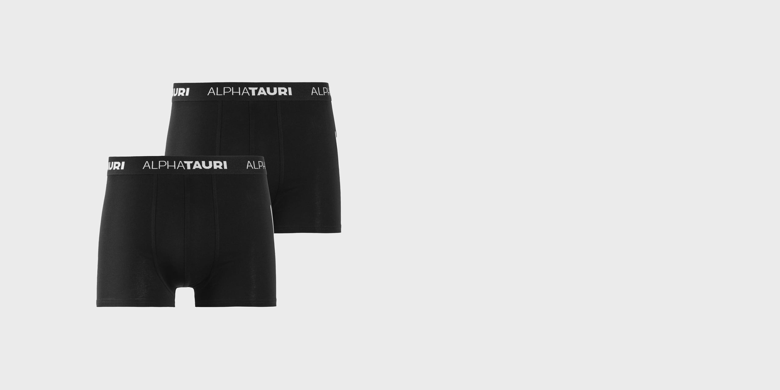 AlphaTauri | ATOXO V3.Y7.02 | Lot de 2 boxers in Noir for Unisexe