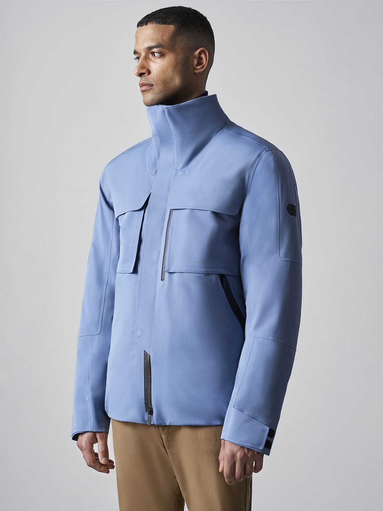 AlphaTauri | OKOVO V4.Y5.02 | Packable and Waterproof Winter Jacket in light blue for Men