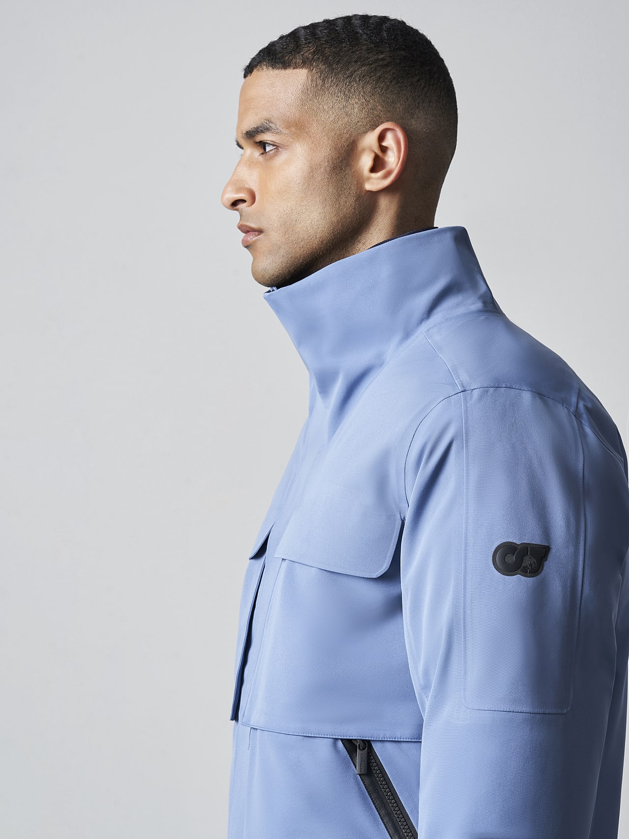 AlphaTauri | OKOVO V4.Y5.02 | Packable and Waterproof Winter Jacket in light blue for Men