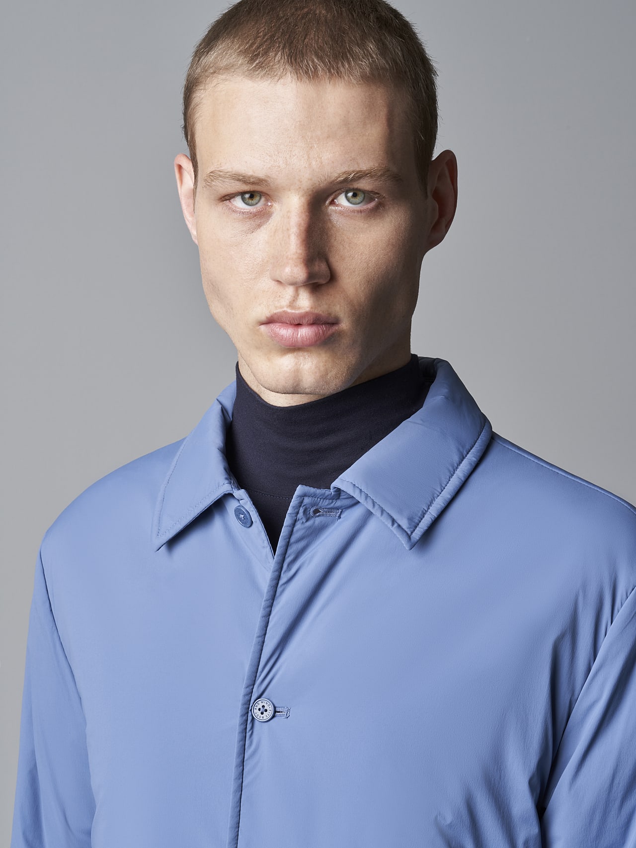 AlphaTauri | OVASU V1.Y5.02 | PrimaLoft® Overshirt Jacket in light blue for Men