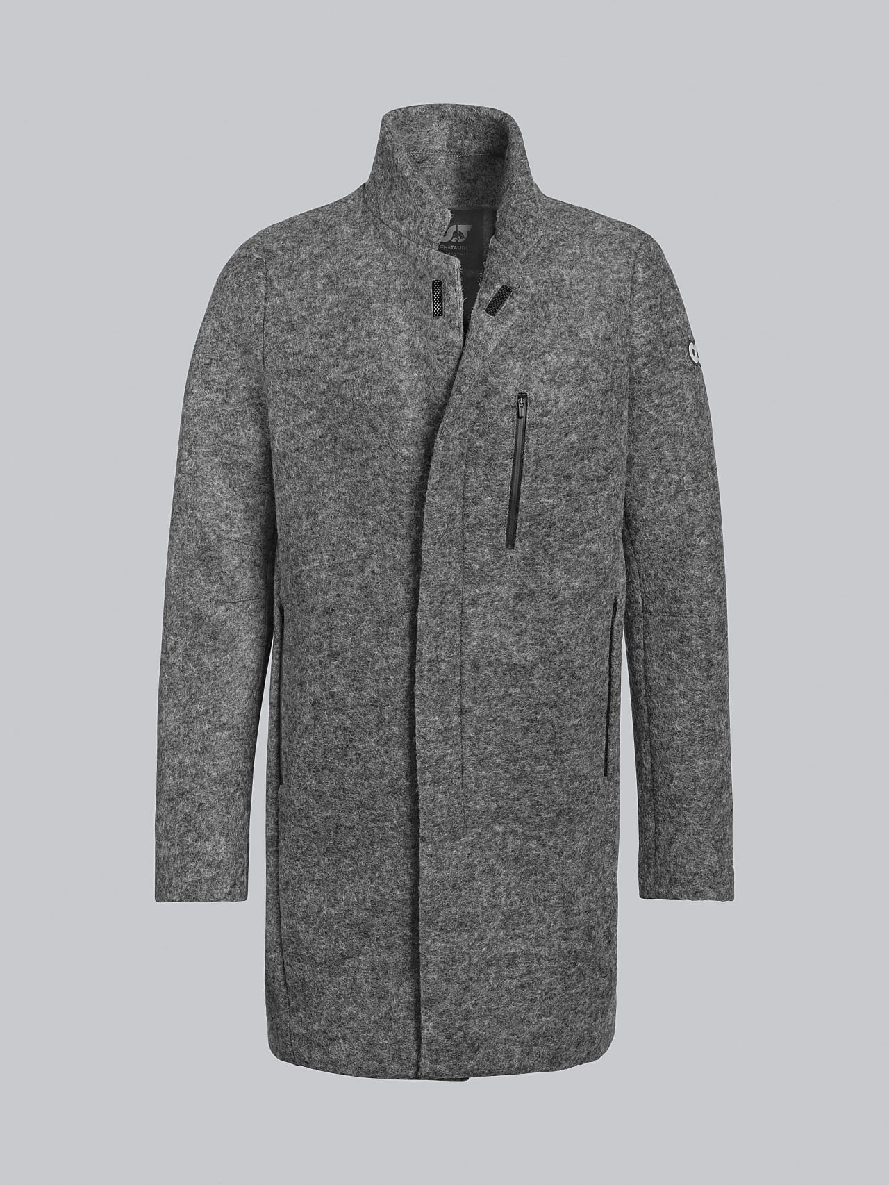 AlphaTauri | ONELO V2.Y5.02 | Wool Coat in grey / melange for Men