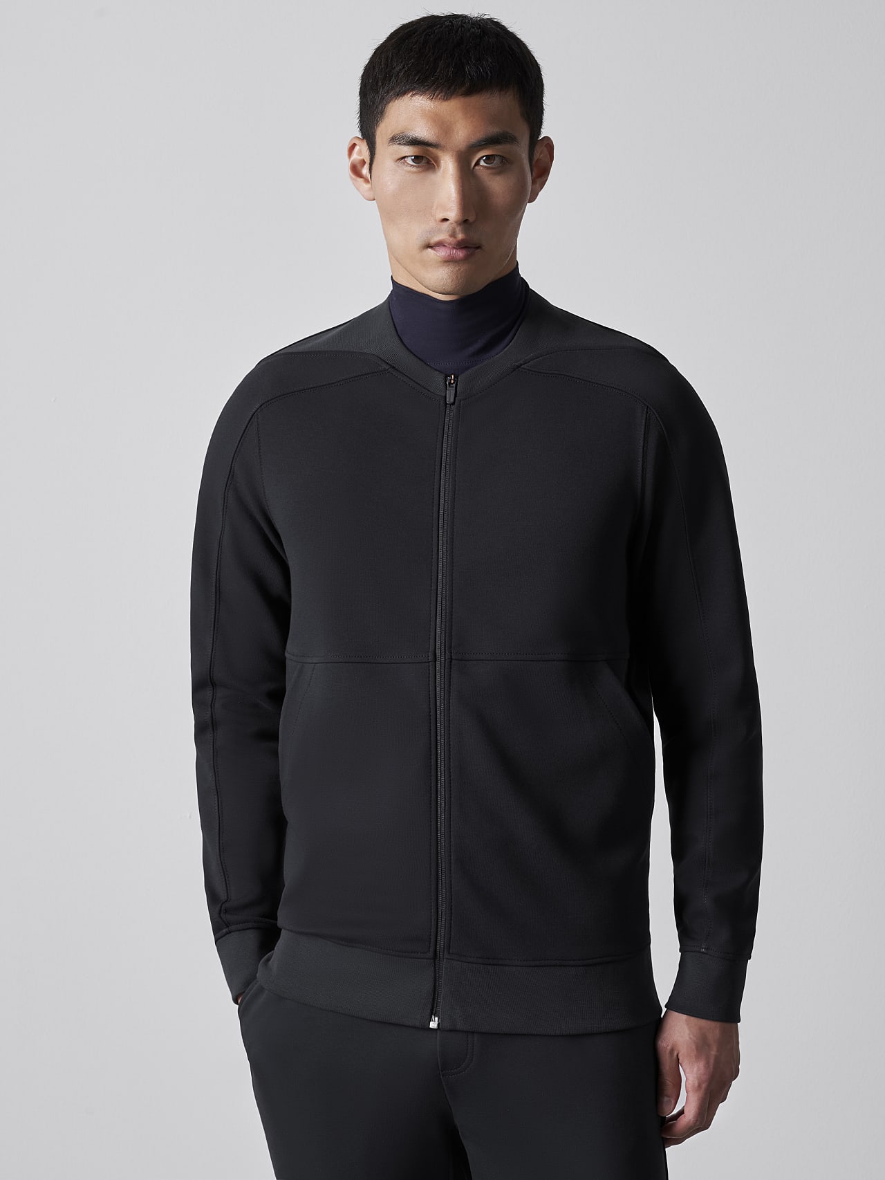 AlphaTauri | SCOJA V4.Y5.02 | Premium Sweat Zip-Jacket in black for Men
