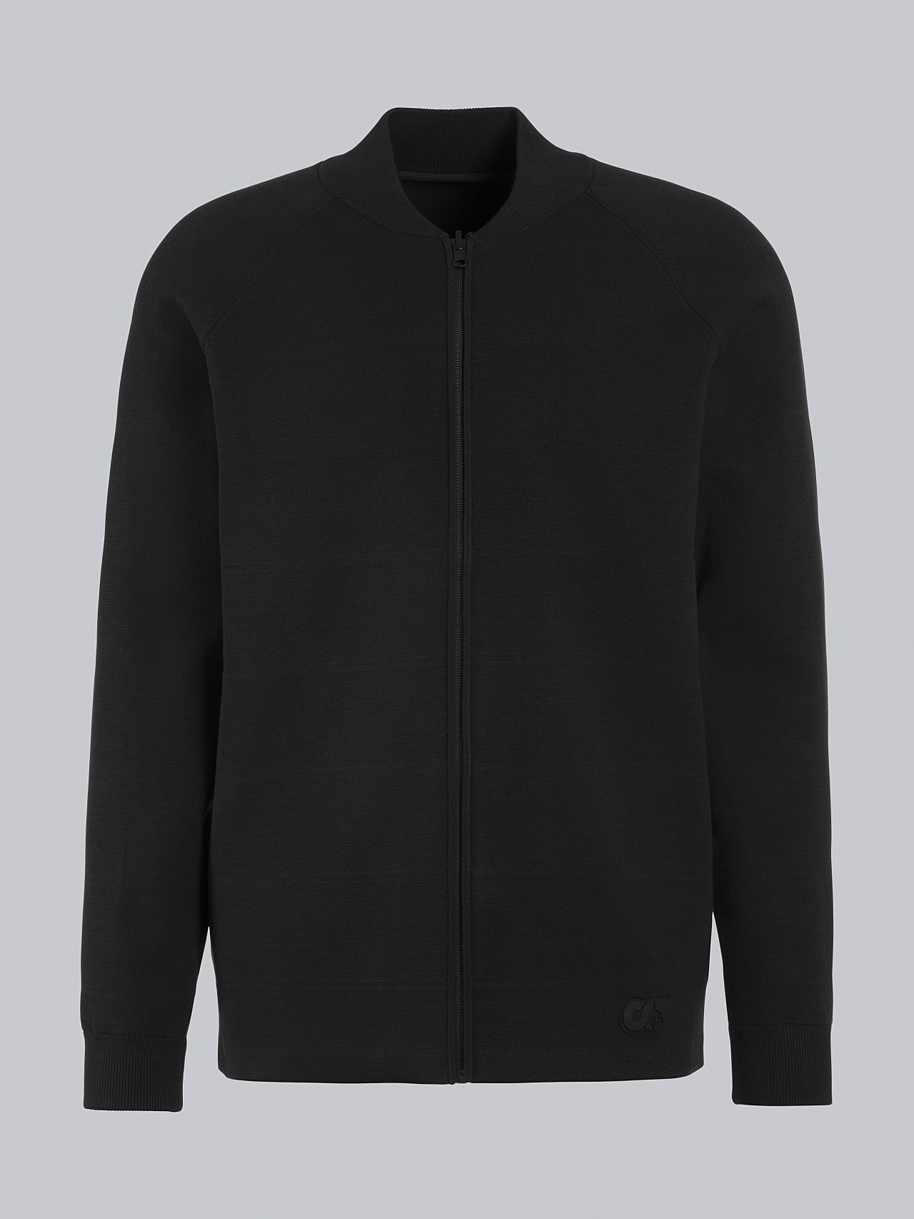AlphaTauri | FERTO V1.Y5.02 | Reversible Knit Bomber Jacket in black for Men