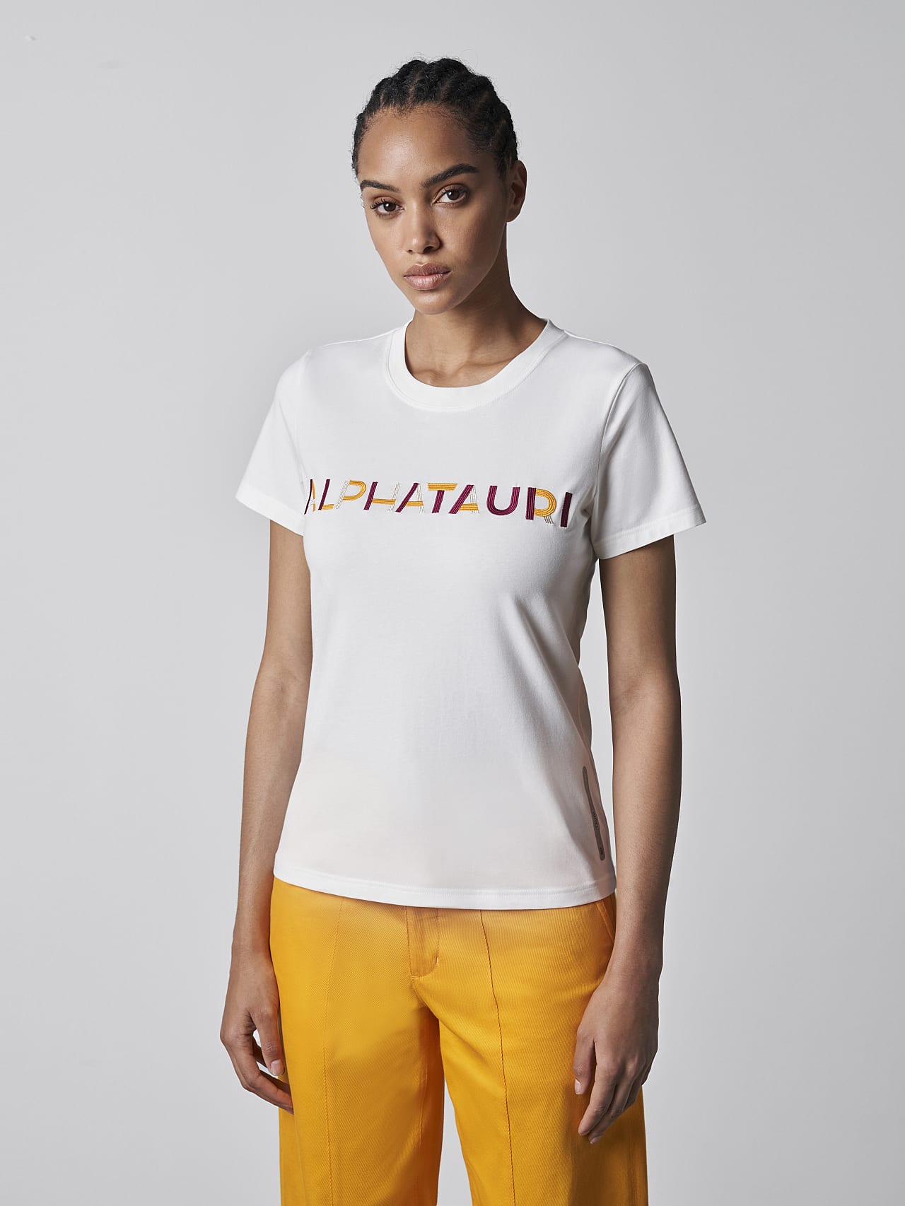 AlphaTauri | JOCTI V3.Y5.02 | Logo T-Shirt in offwhite for Women