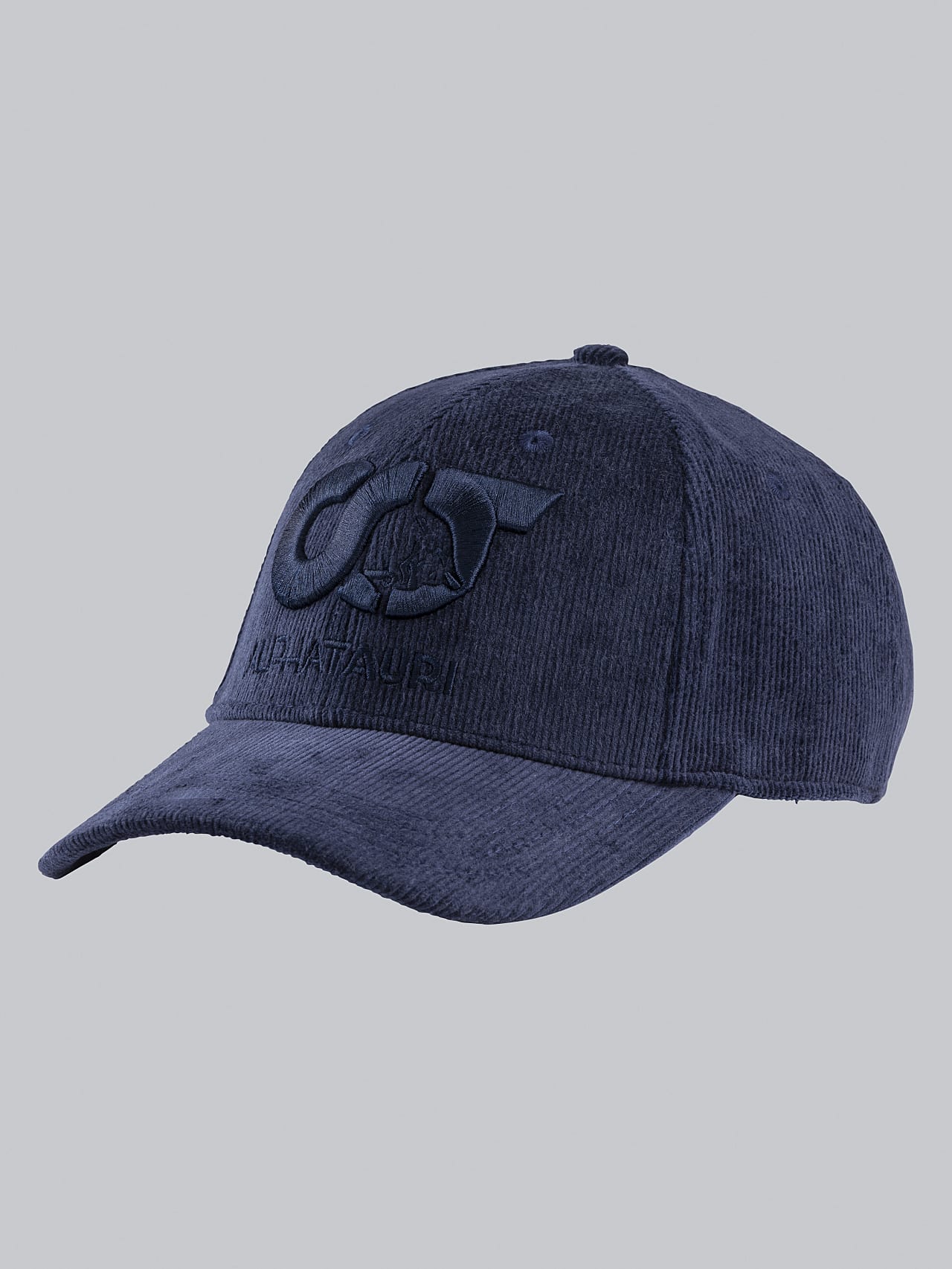 AlphaTauri | AMART V1.Y5.02 | Unisex Embroidered Cord Cap in navy for Unisex