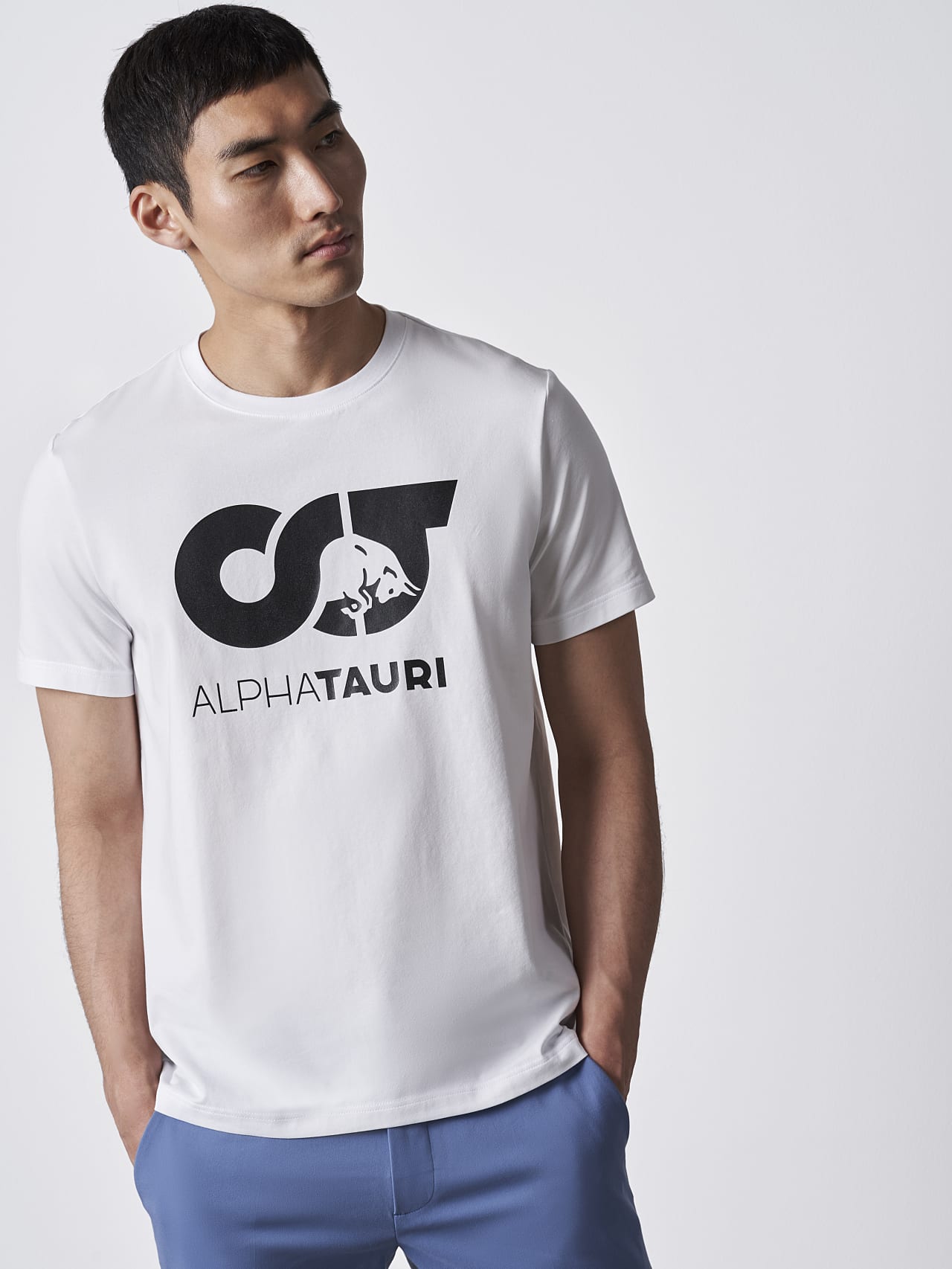 AlphaTauri | JERO V2.Y4.02 | Signature Logo T-Shirt in white for Men