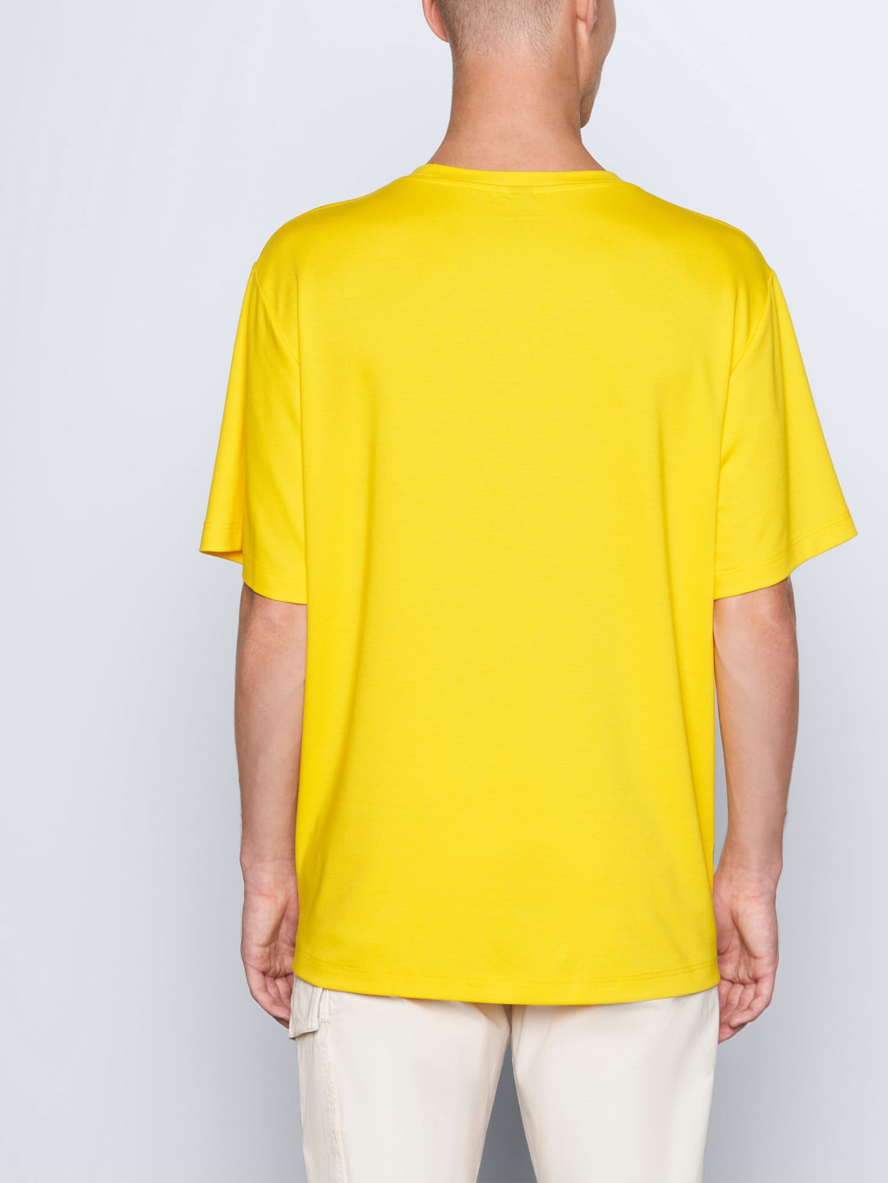 AlphaTauri | JAHEV V1.Y5.02 | Relaxed Logo T-Shirt in yellow for Men