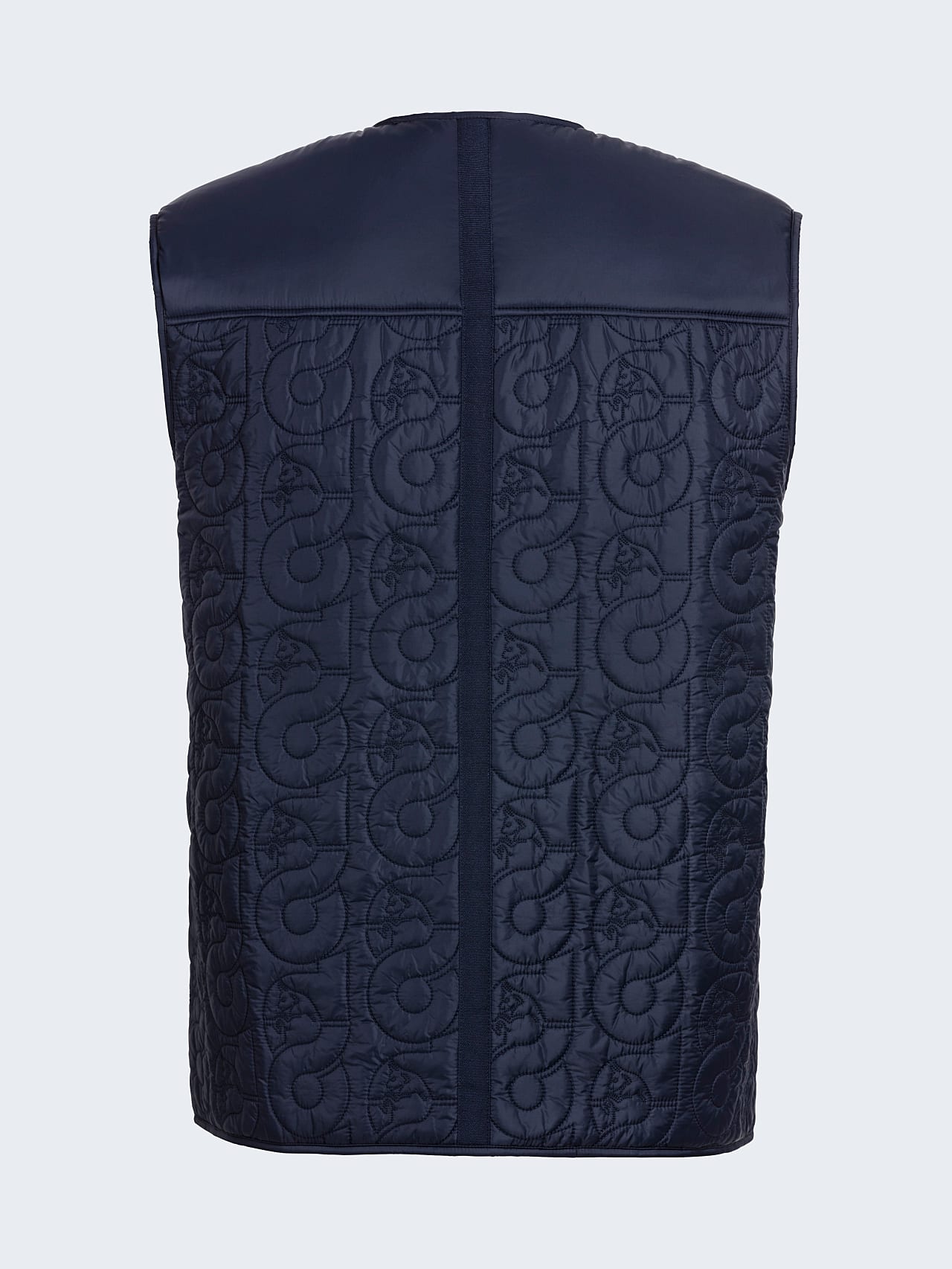 AlphaTauri | OGILAR V1.Y6.01 | Lightweight PrimaLoft® Vest with Logo Embroidery in navy for Men