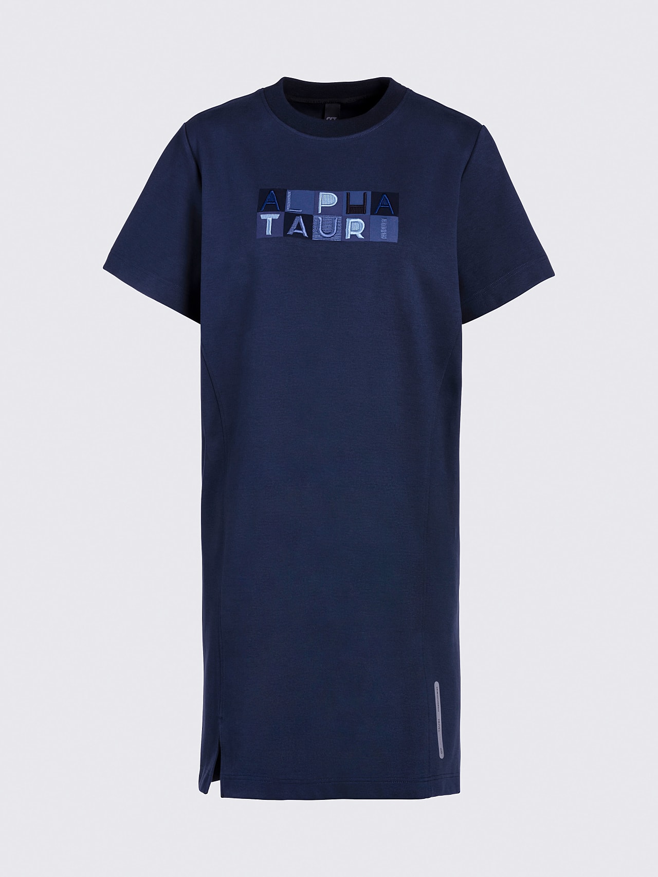 AlphaTauri | STAKU V1.Y6.01 | Sweat Dress with Logo Embroidery in navy for Women