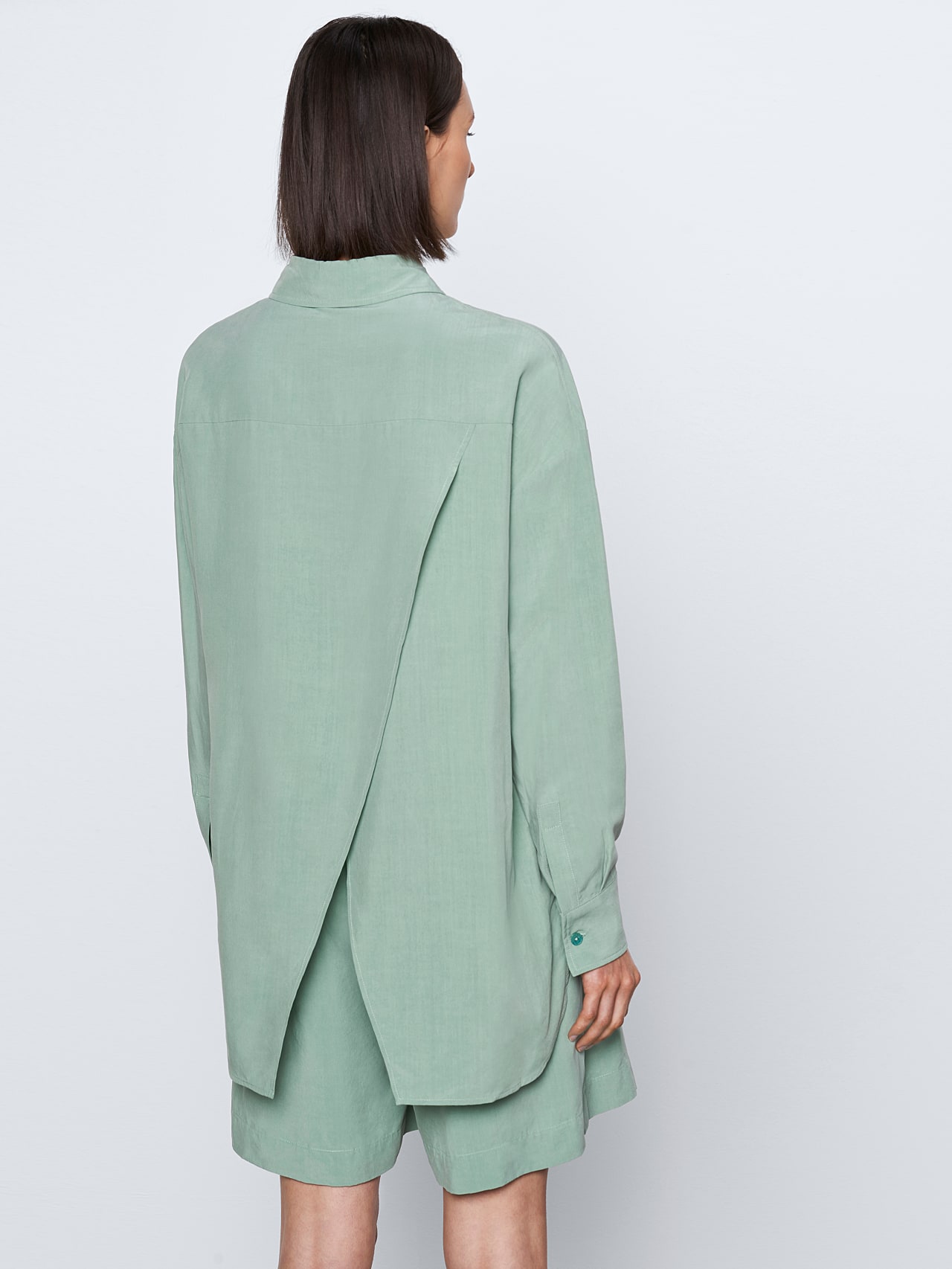 AlphaTauri | WAYAS V1.Y6.01 | Filagen® Shirt Blouse in turquoise for Women