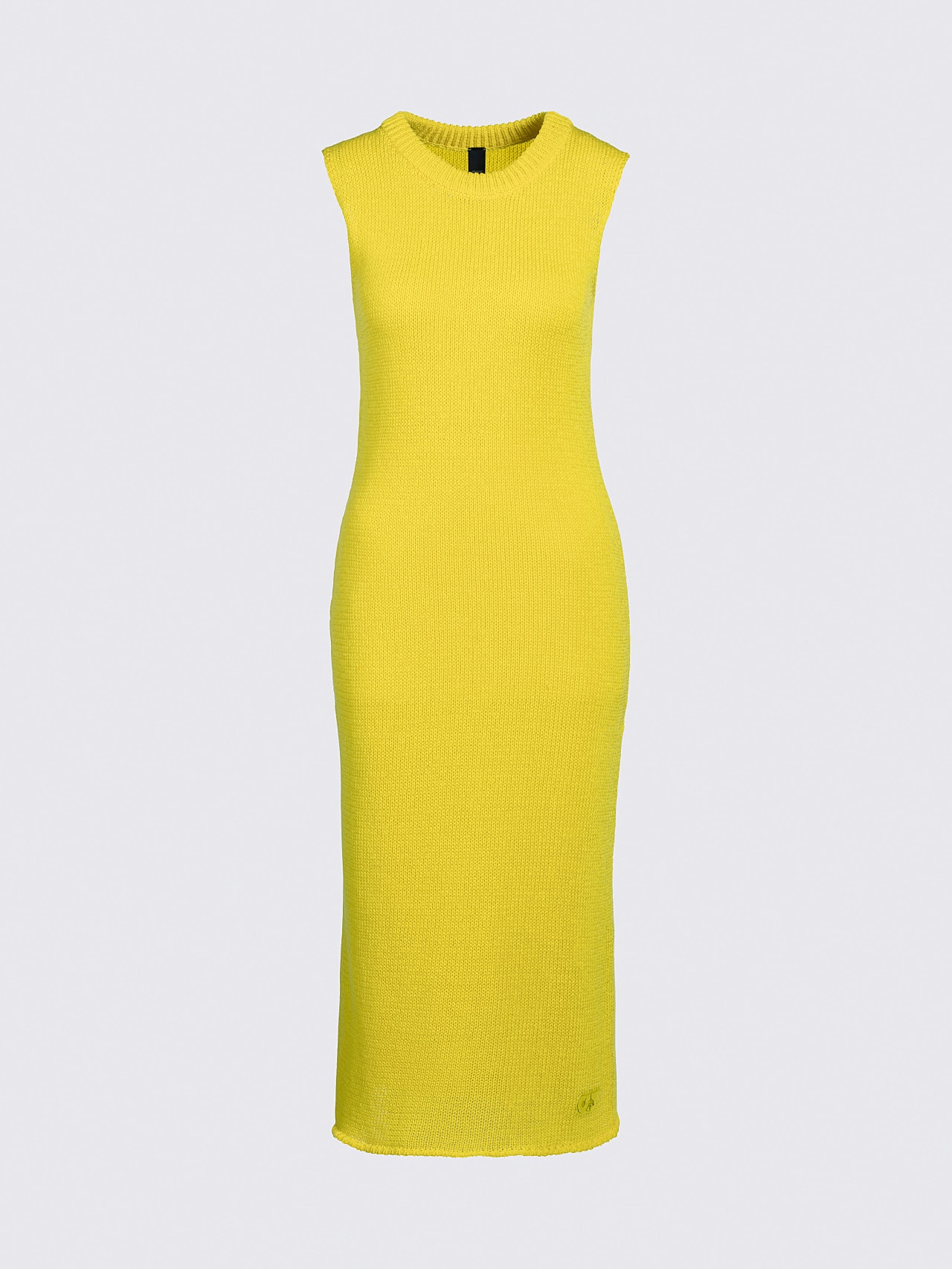 AlphaTauri | FOUDI V1.Y6.01 | Colourblock Knit Tube Dress in yellow for Women