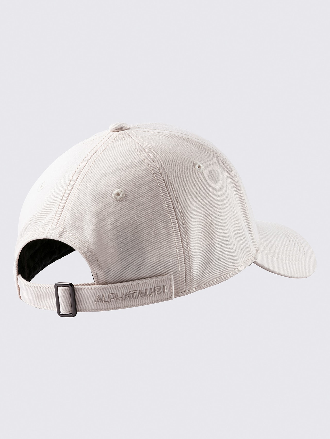 AlphaTauri | AVISO V1.Y6.01 | Classic Cap with Embroidered Logo Patch in offwhite for Unisex